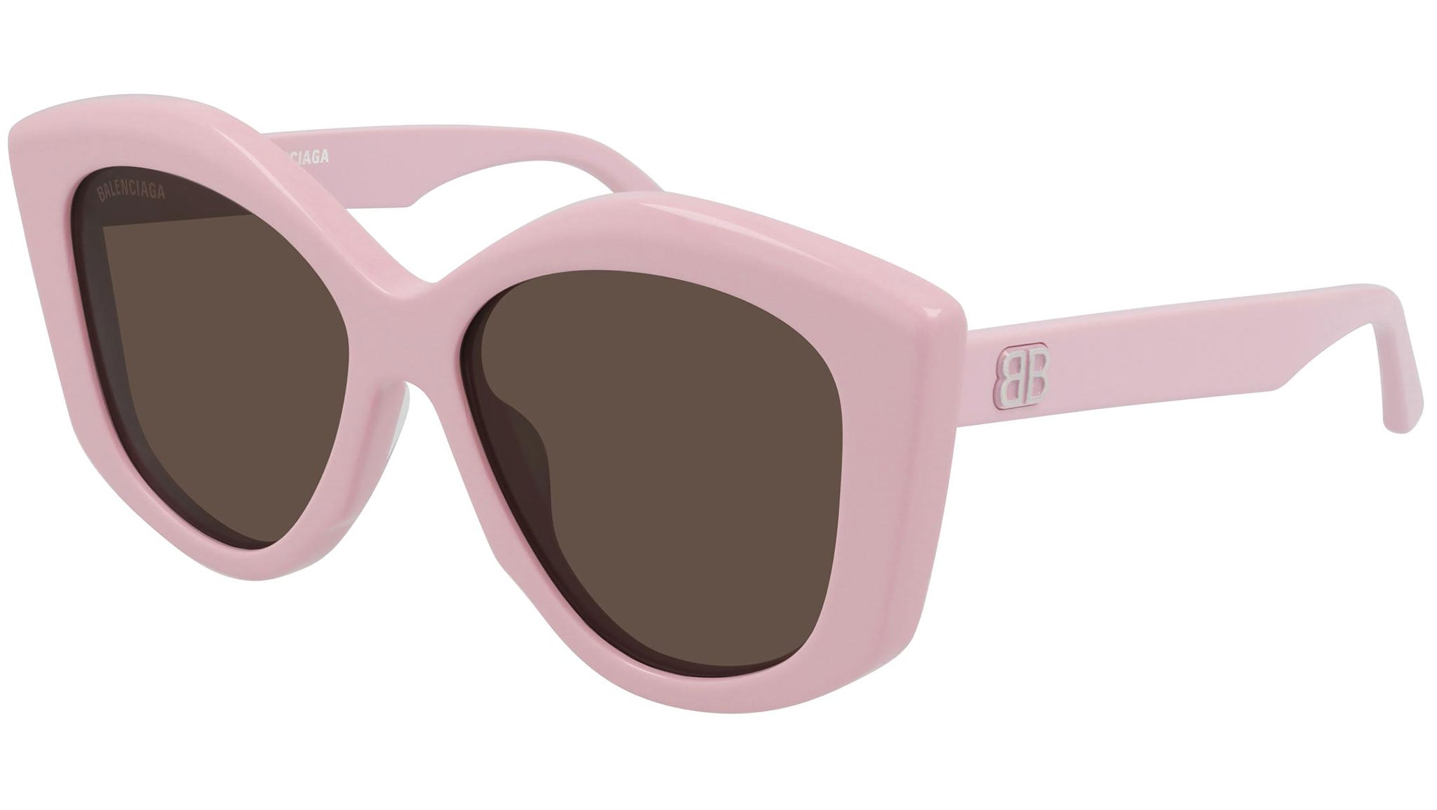 Occhiali da sole BALENCIAGA BB0126S Shiny solid pink