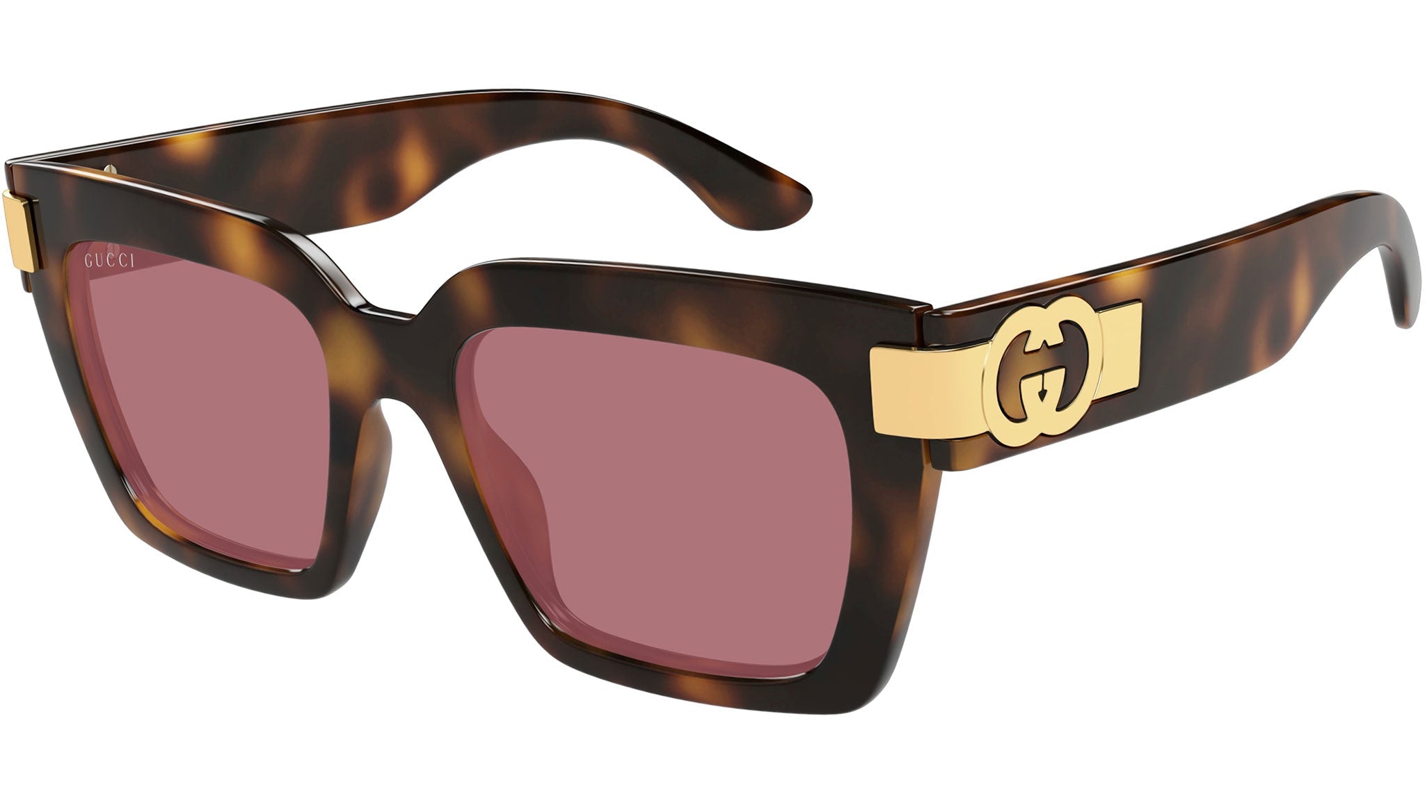 Occhiali da sole GUCCI GG1689S Shiny medium havana