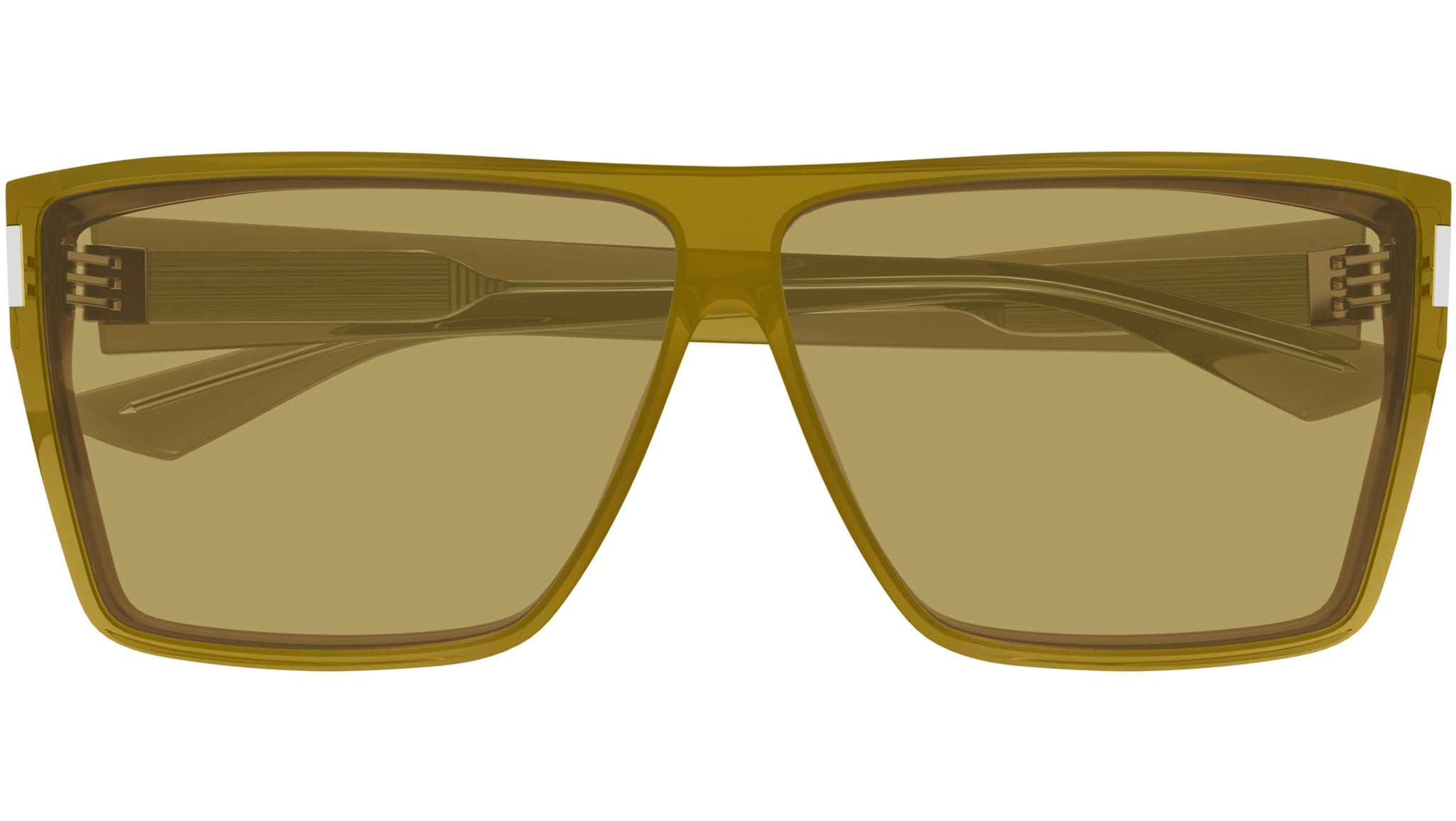 Occhiali da sole SAINT LAURENT SL756 Shiny transparent ocra