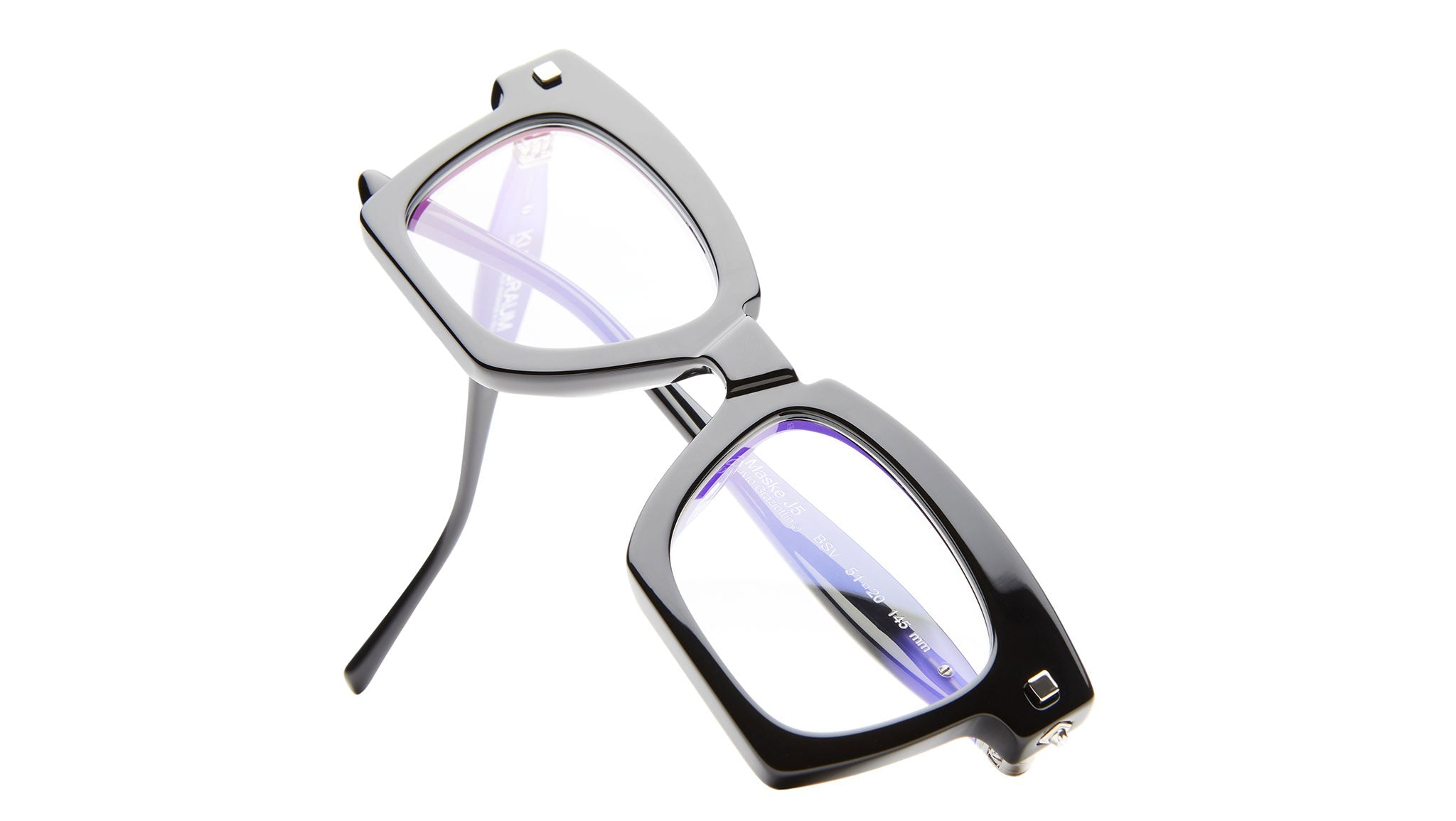 Occhiali da sole KUBORAUM J5 Black shine violet