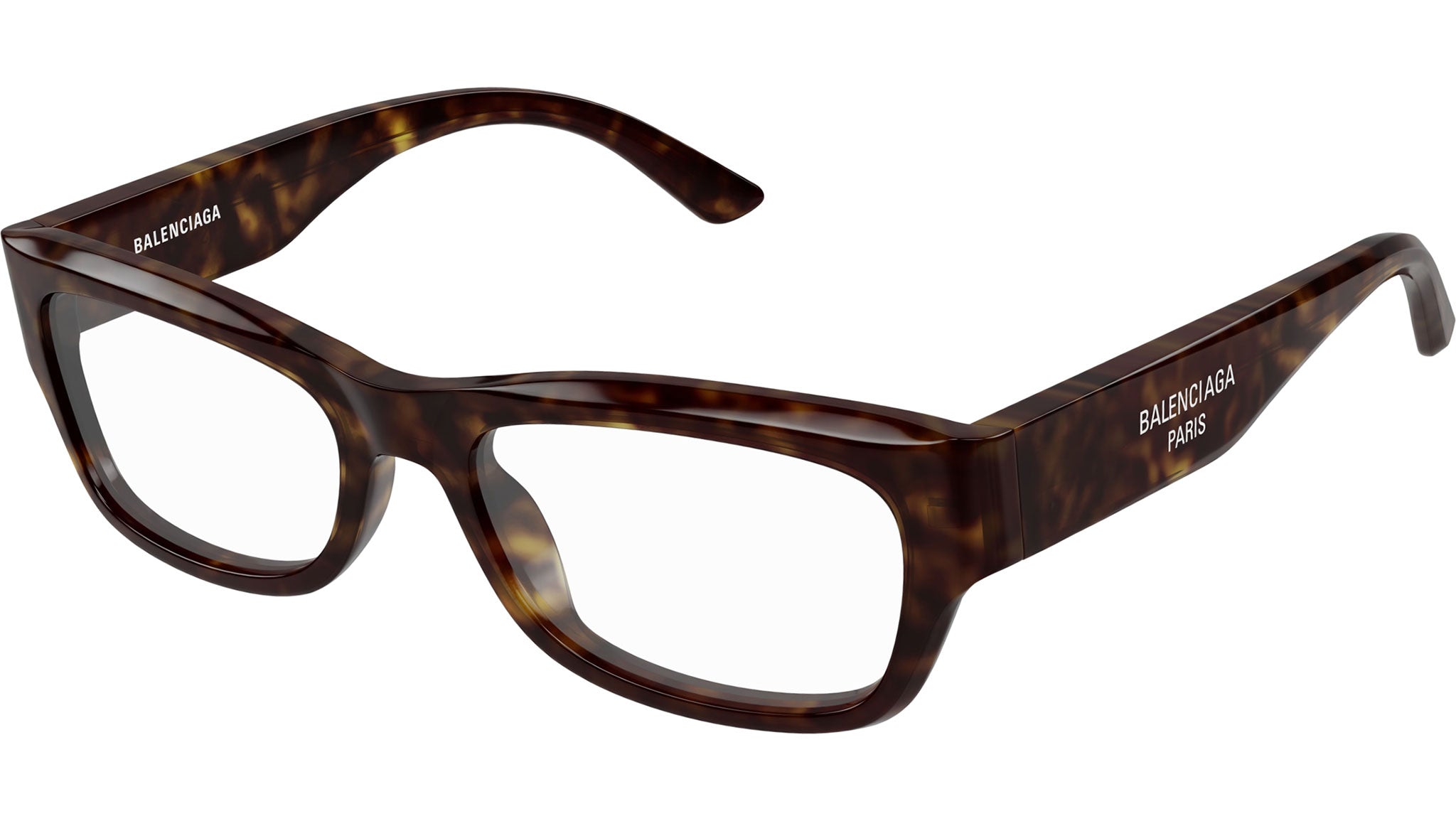 Occhiali da vista BALENCIAGA BB0392O Shiny dark havana