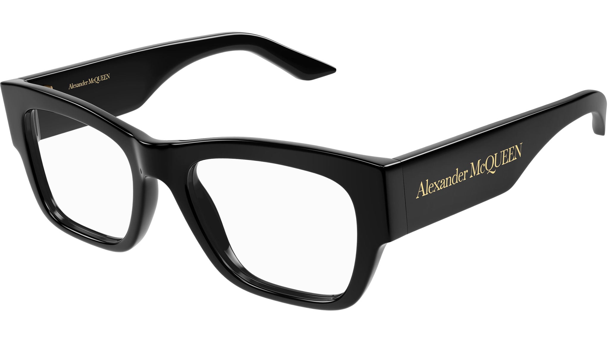 Occhiali da vista ALEXANDER MCQUEEN AM0436O Shiny solid black