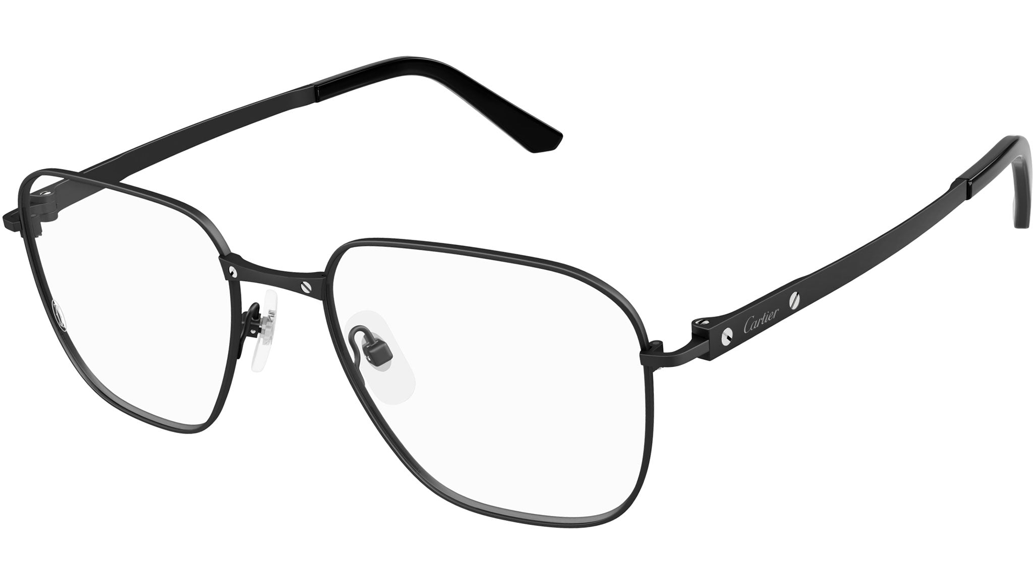 Occhiali da vista CARTIER CT0553O Matte black pvd finish
