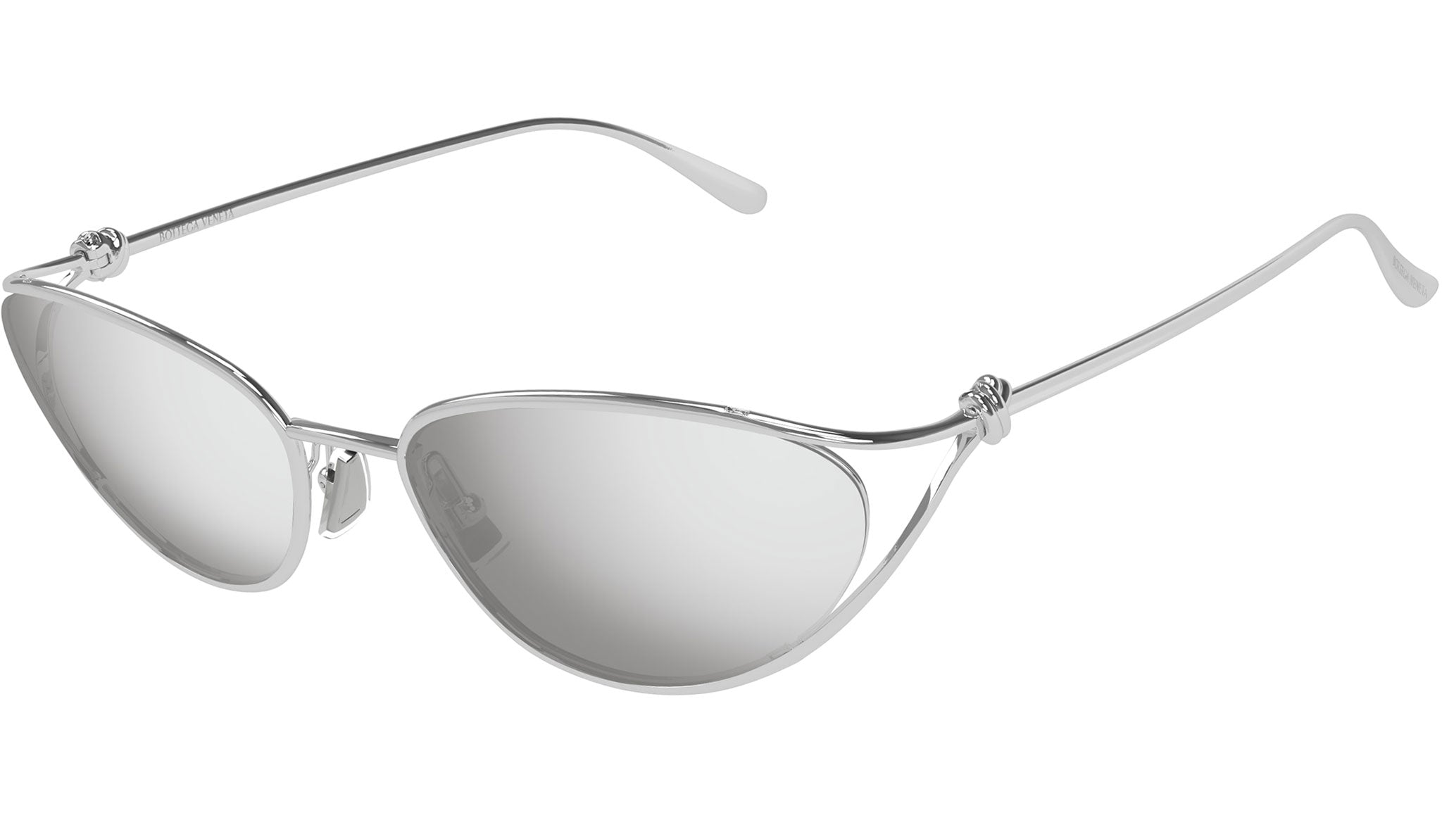 Occhiali da sole BOTTEGA VENETA BV1330S Shiny silver