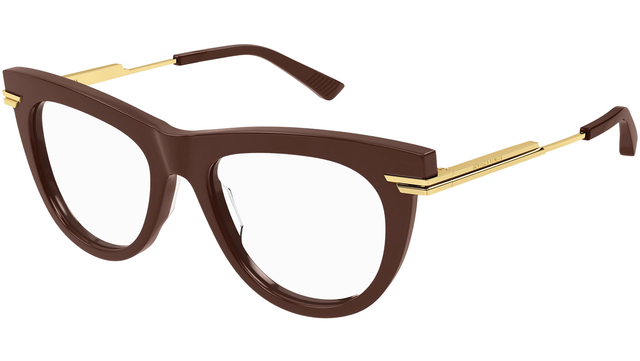 Occhiali da vista BOTTEGA VENETA BV1297O Shiny solid barolo burgundy