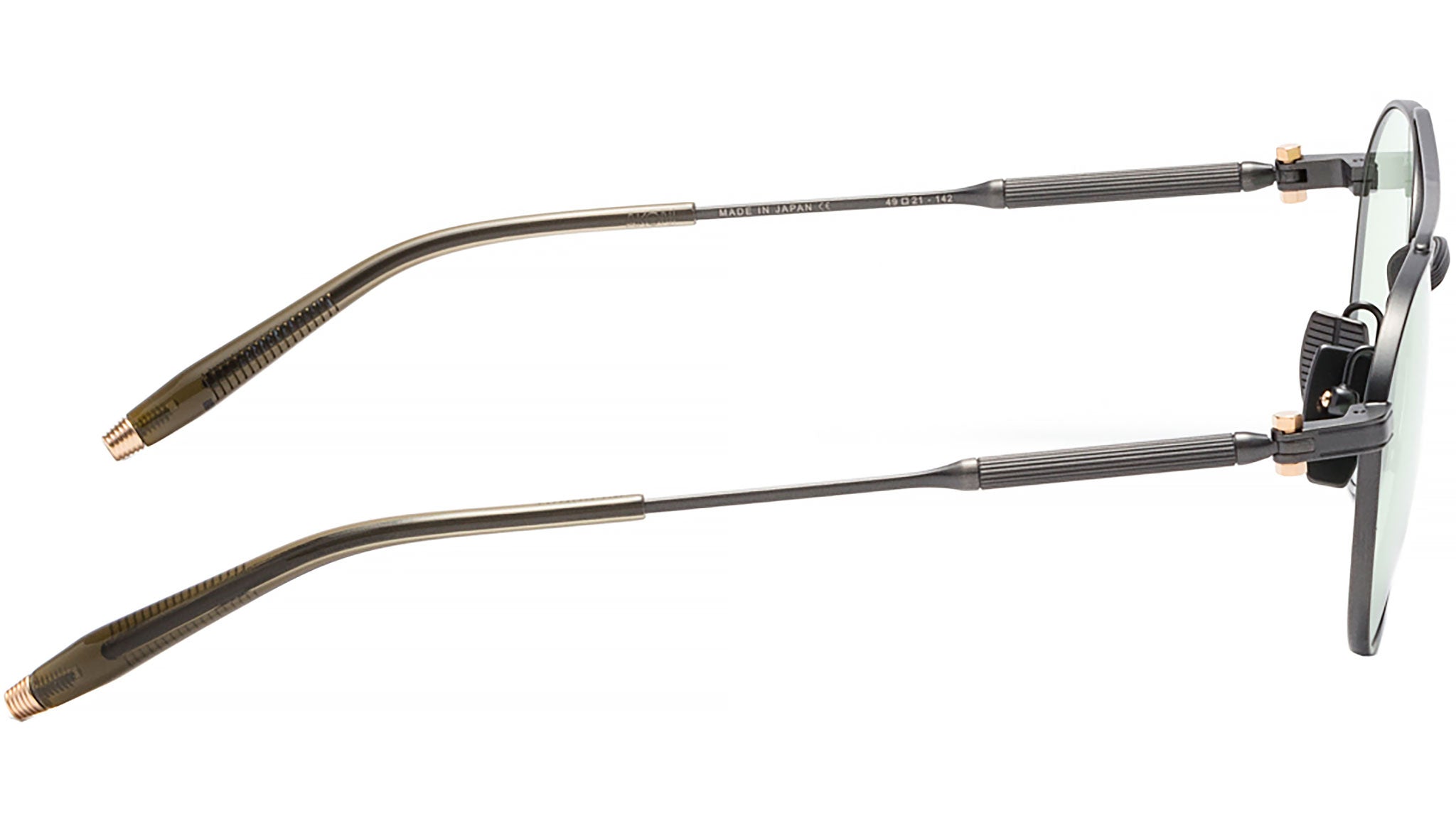 Occhiali AKONI Mercury Antiqued pewter olive