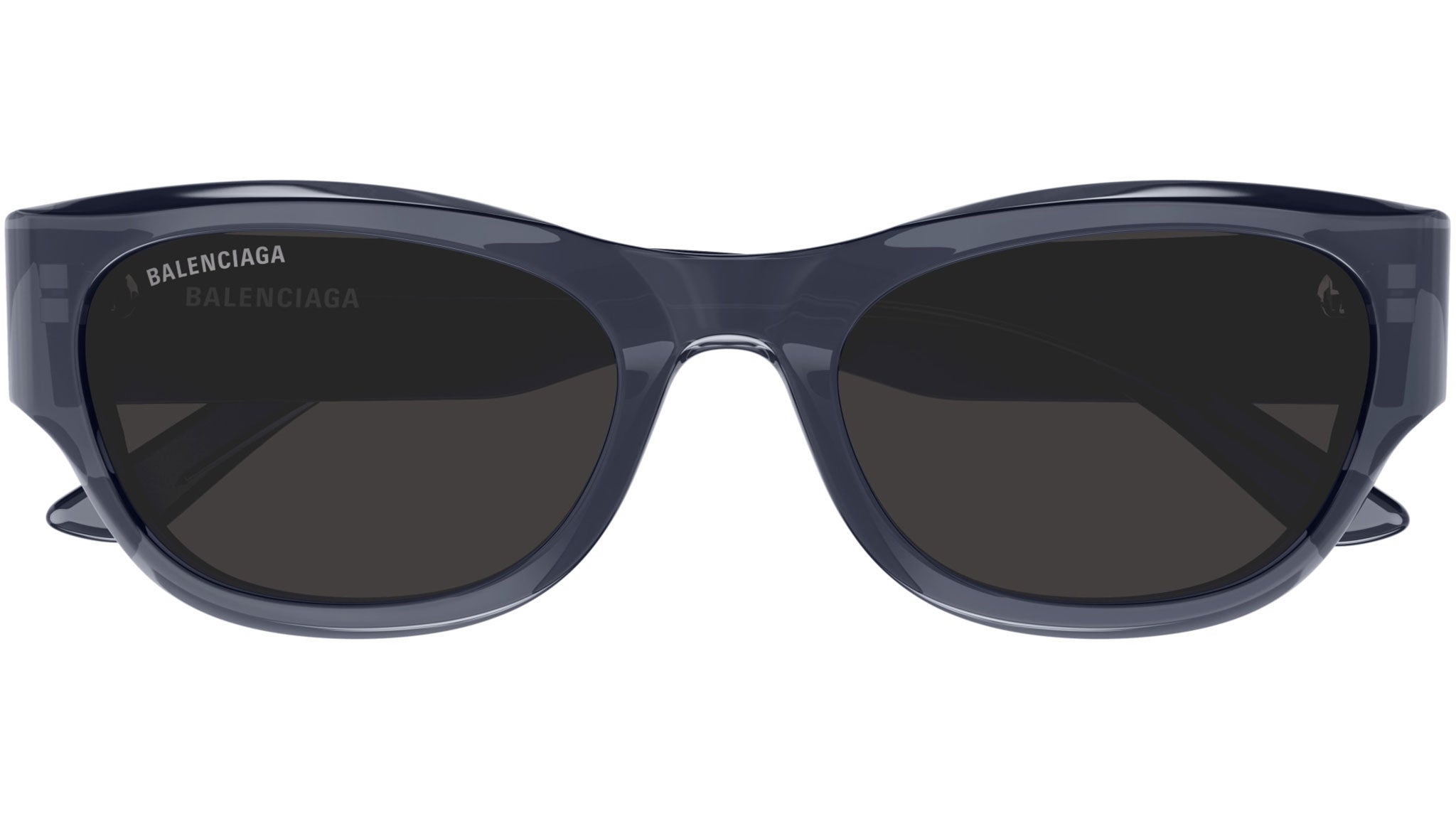 Occhiali da sole BALENCIAGA BB0389SK Shiny transparent dark grey