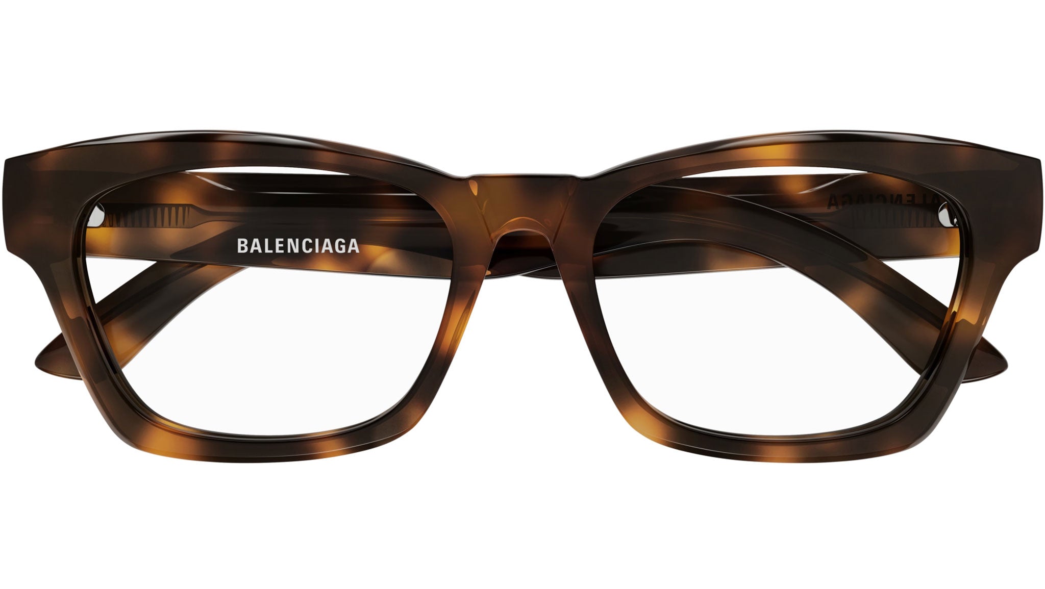 Occhiali da vista BALENCIAGA BB0242O Shiny medium havana