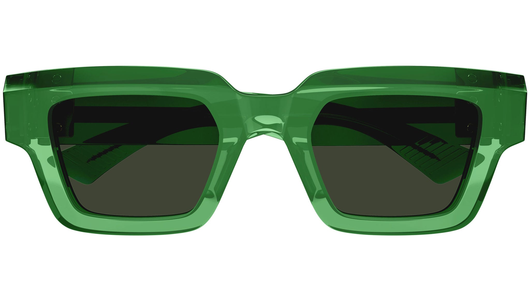 Occhiali da sole BOTTEGA VENETA BV1230S Shiny transparent green