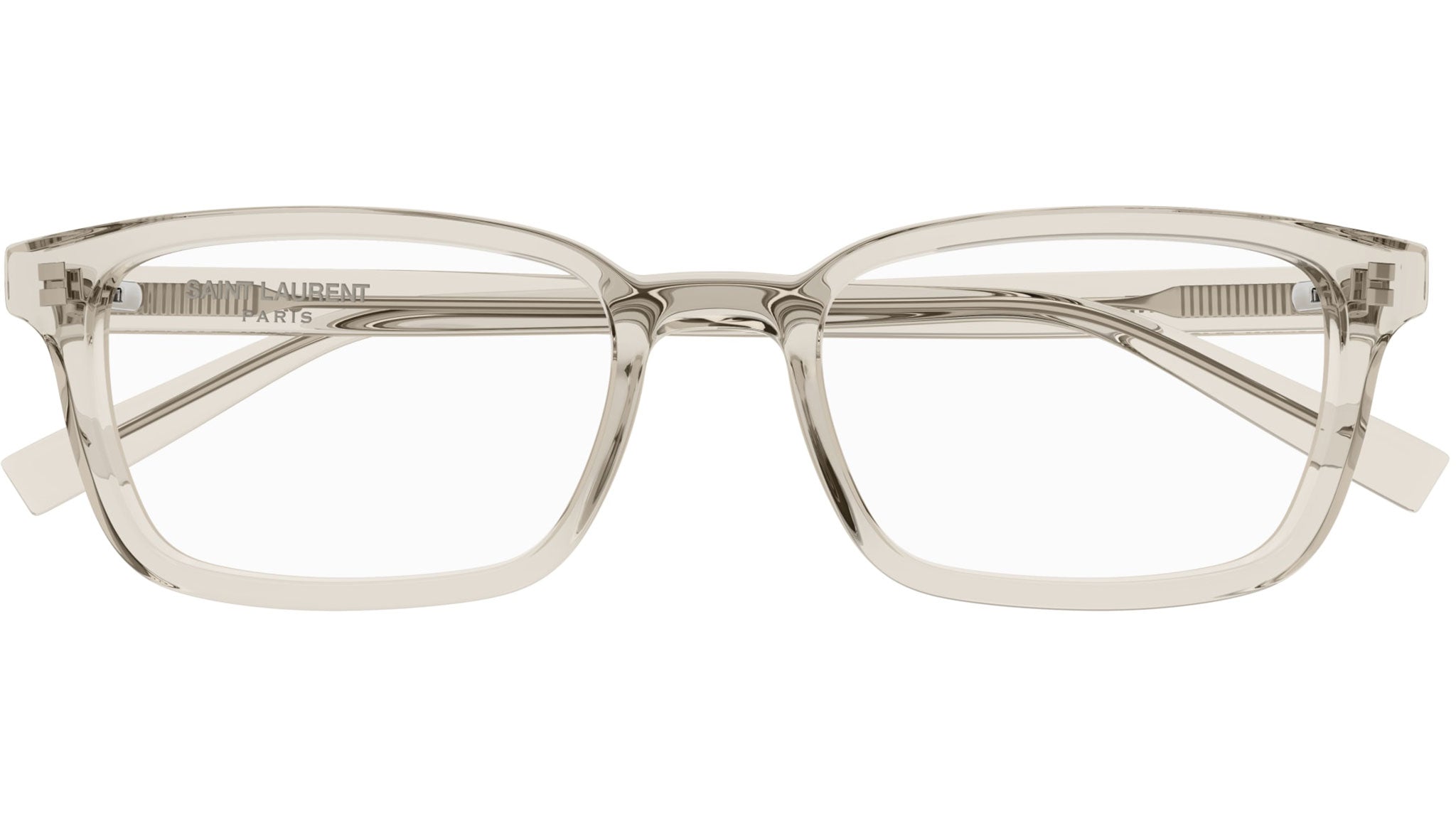 Occhiali da vista SAINT LAURENT SL671 Shiny transparent cream