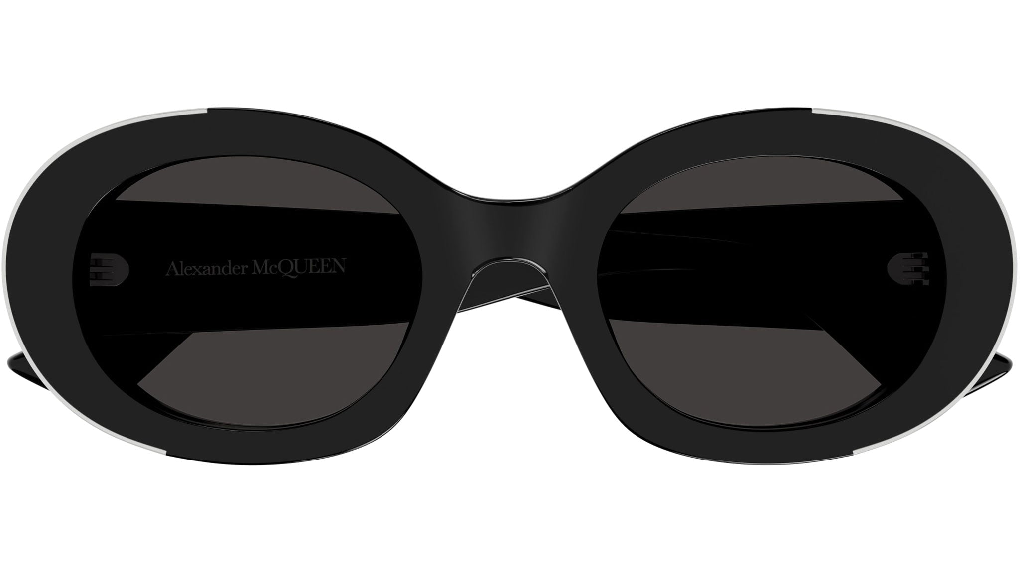 Occhiali da sole ALEXANDER MCQUEEN AM0445S Shiny solid black