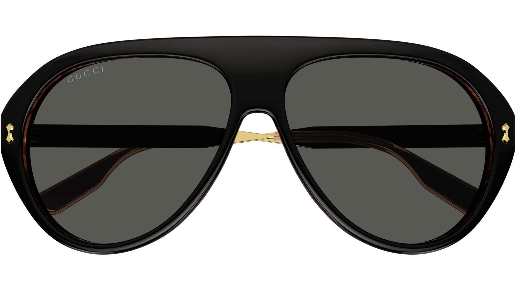 Occhiali da sole GUCCI GG1515S Shiny bilayer black radica