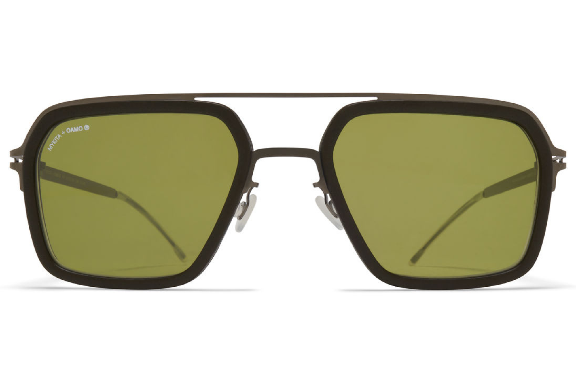 Occhiali da sole MYKITA STUDIO RAT MH78-SafariGreen ShinyGraphite