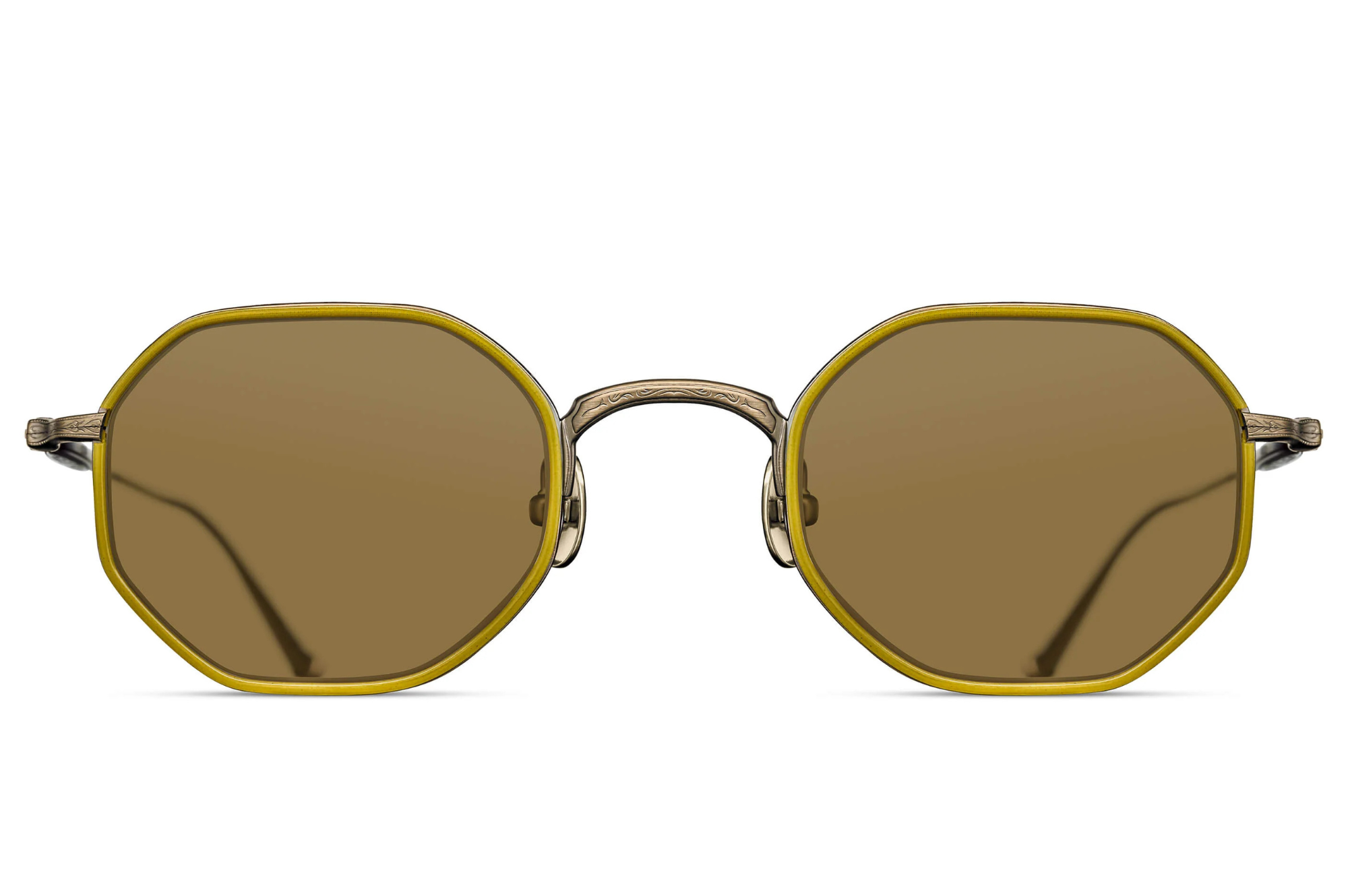 Occhiali da sole MATSUDA M3086-I Antique Gold - Yellow
