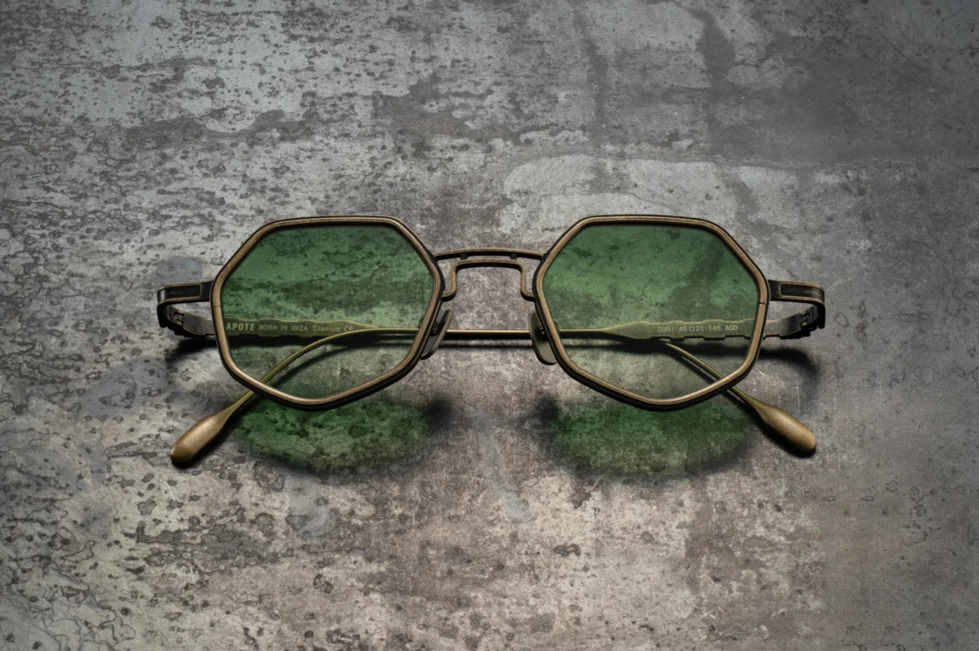 Occhiali da sole CAPOTE GURI ANTIQUE GOLD