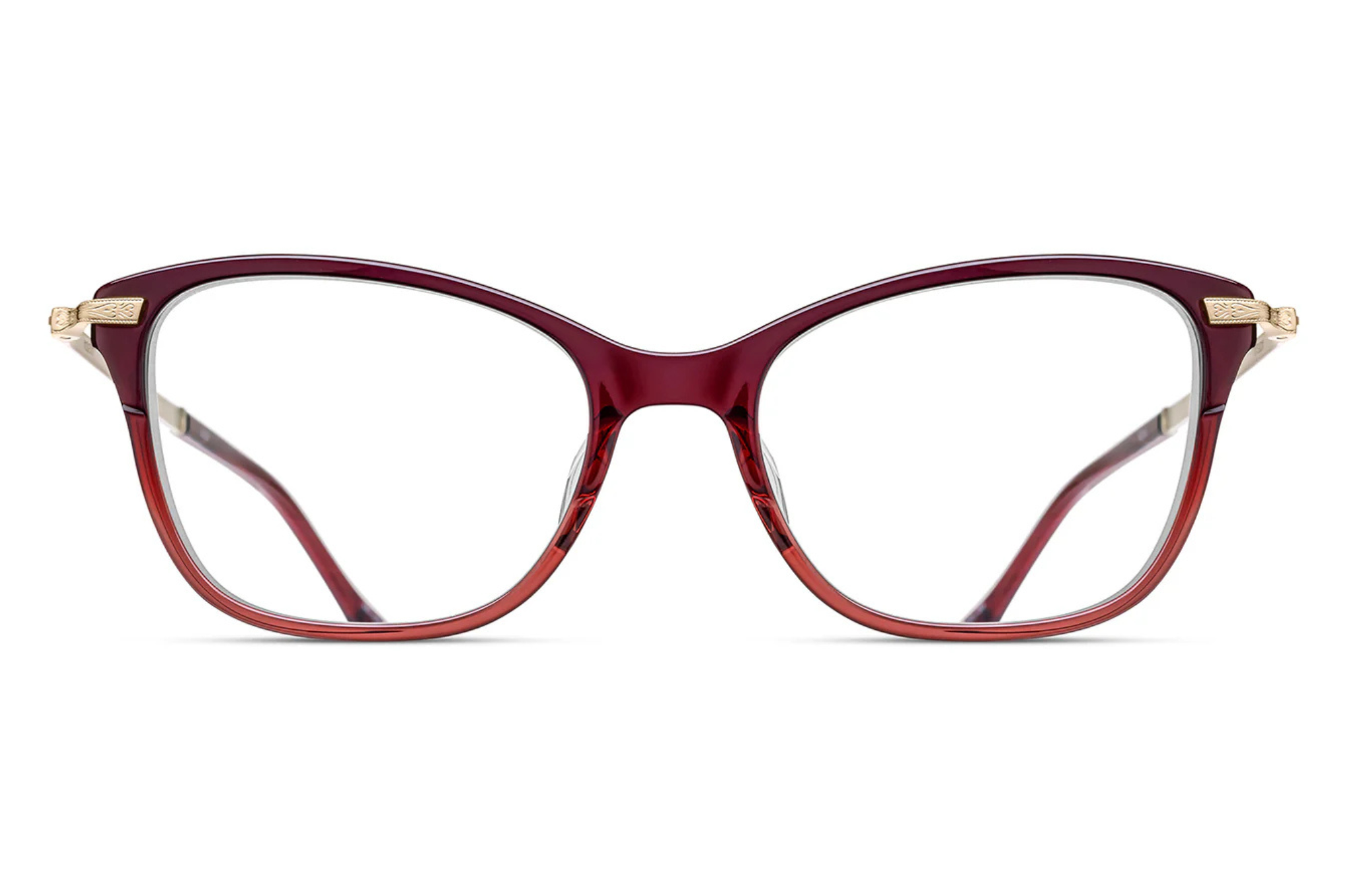 Occhiali da vista MATSUDA M2065 Bordeaux Gradient - Brushed Gold