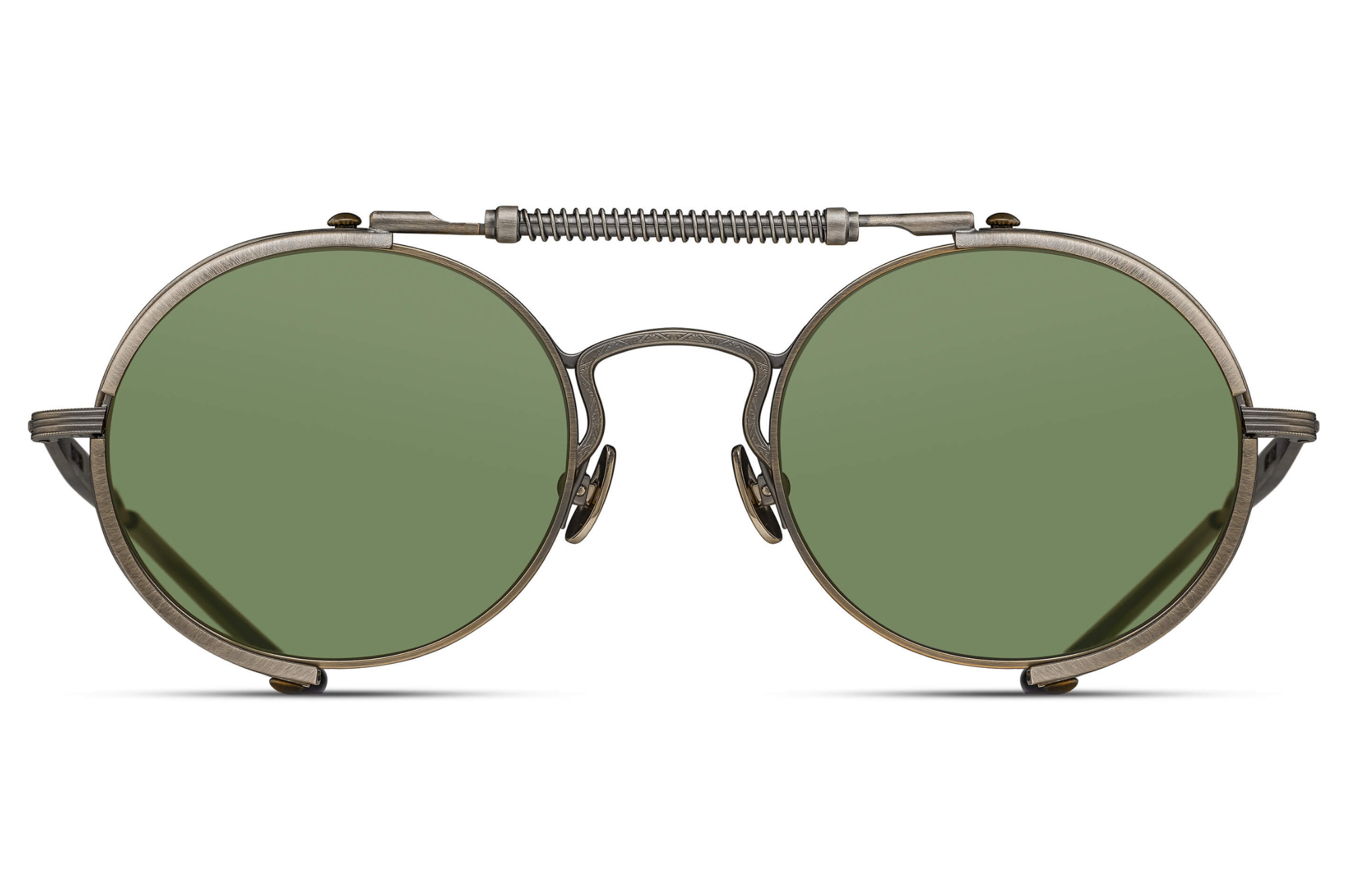 Occhiali da sole MATSUDA 2809H-V2 Antique Gold - Bottle Green