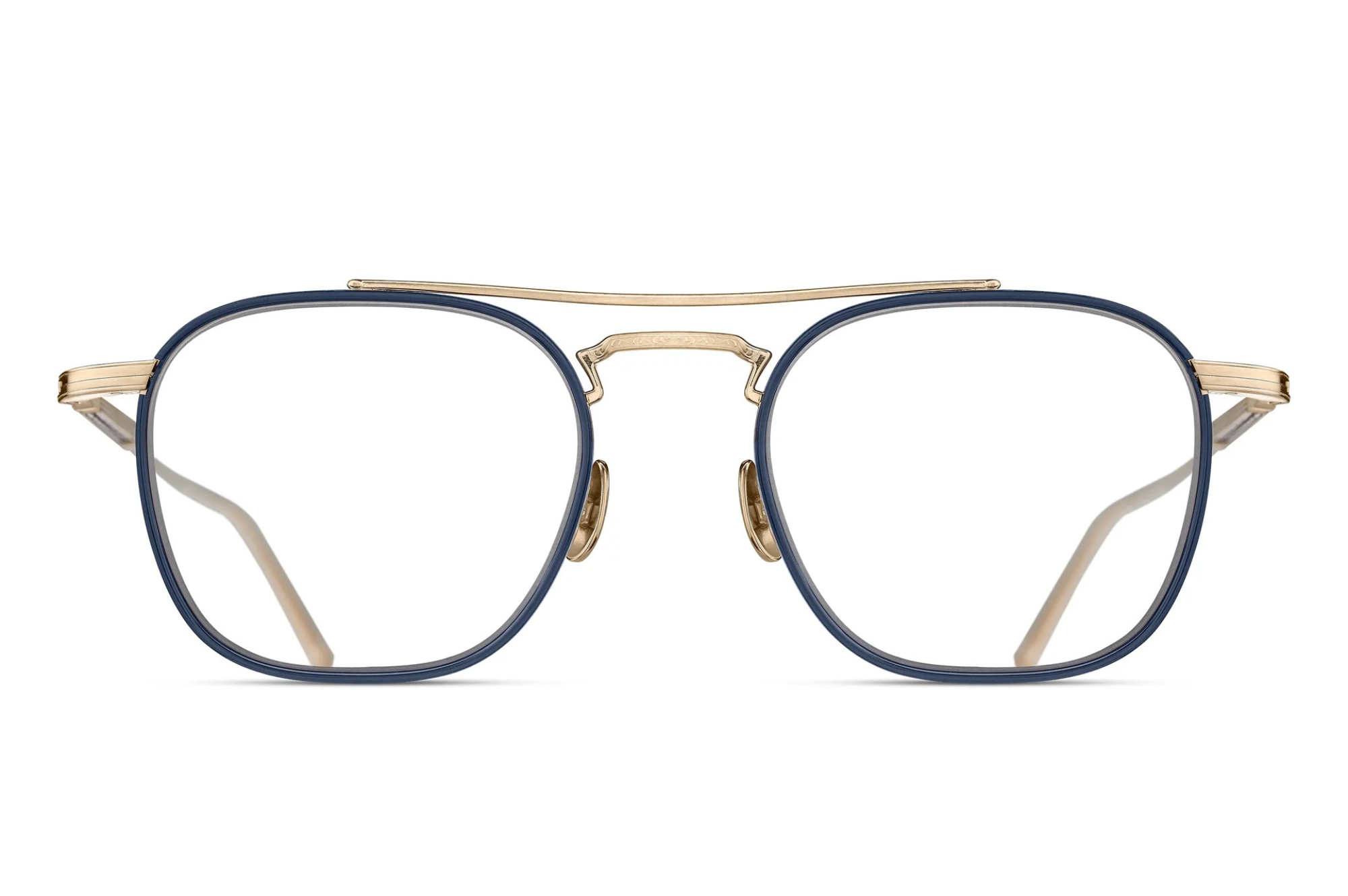Occhiali da vista MATSUDA M3157 Brushed Gold Navy