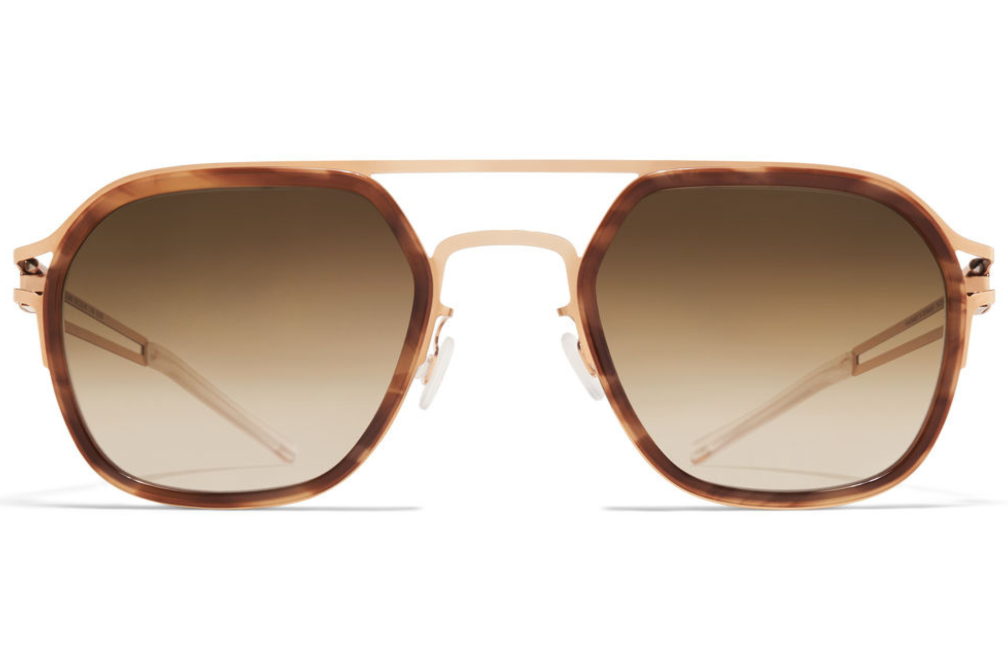 Occhiali da sole MYKITA LEELAND A80 Champagne Gold Galapagos