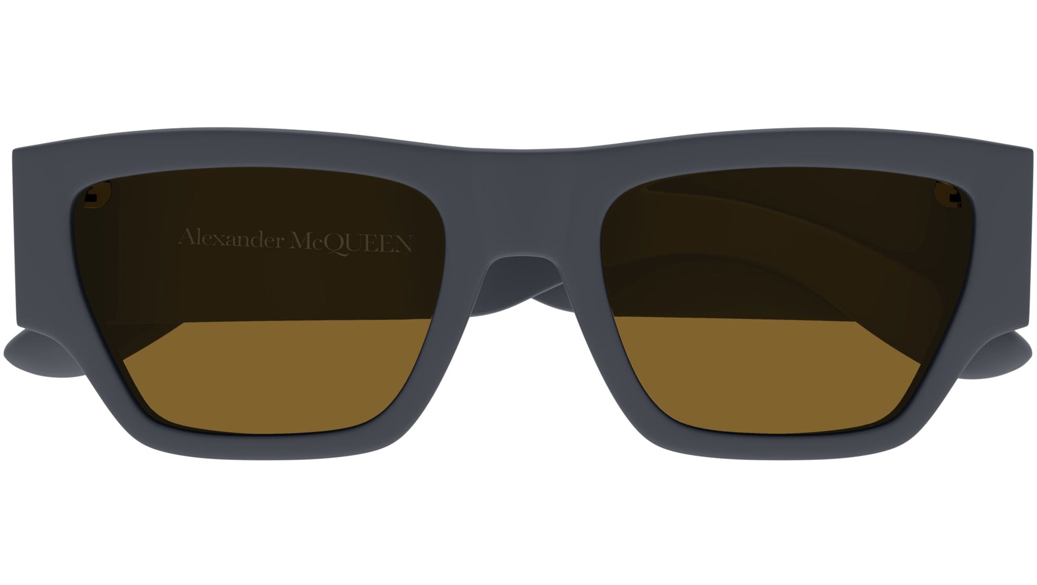 Occhiali da sole ALEXANDER MCQUEEN AM0393S Matte solid dark grey