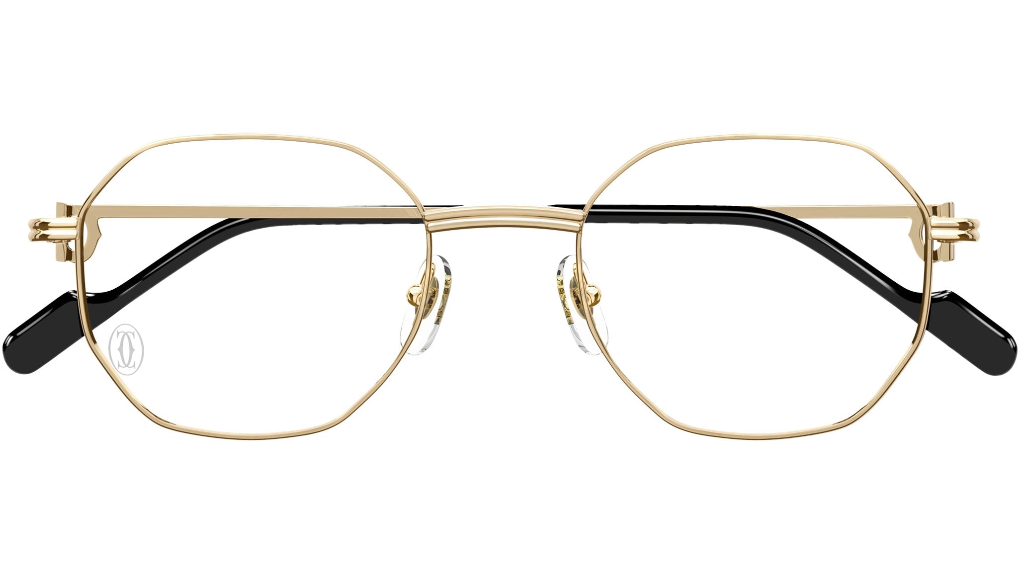 Occhiali da vista CARTIER CT0500O Smooth golden finish