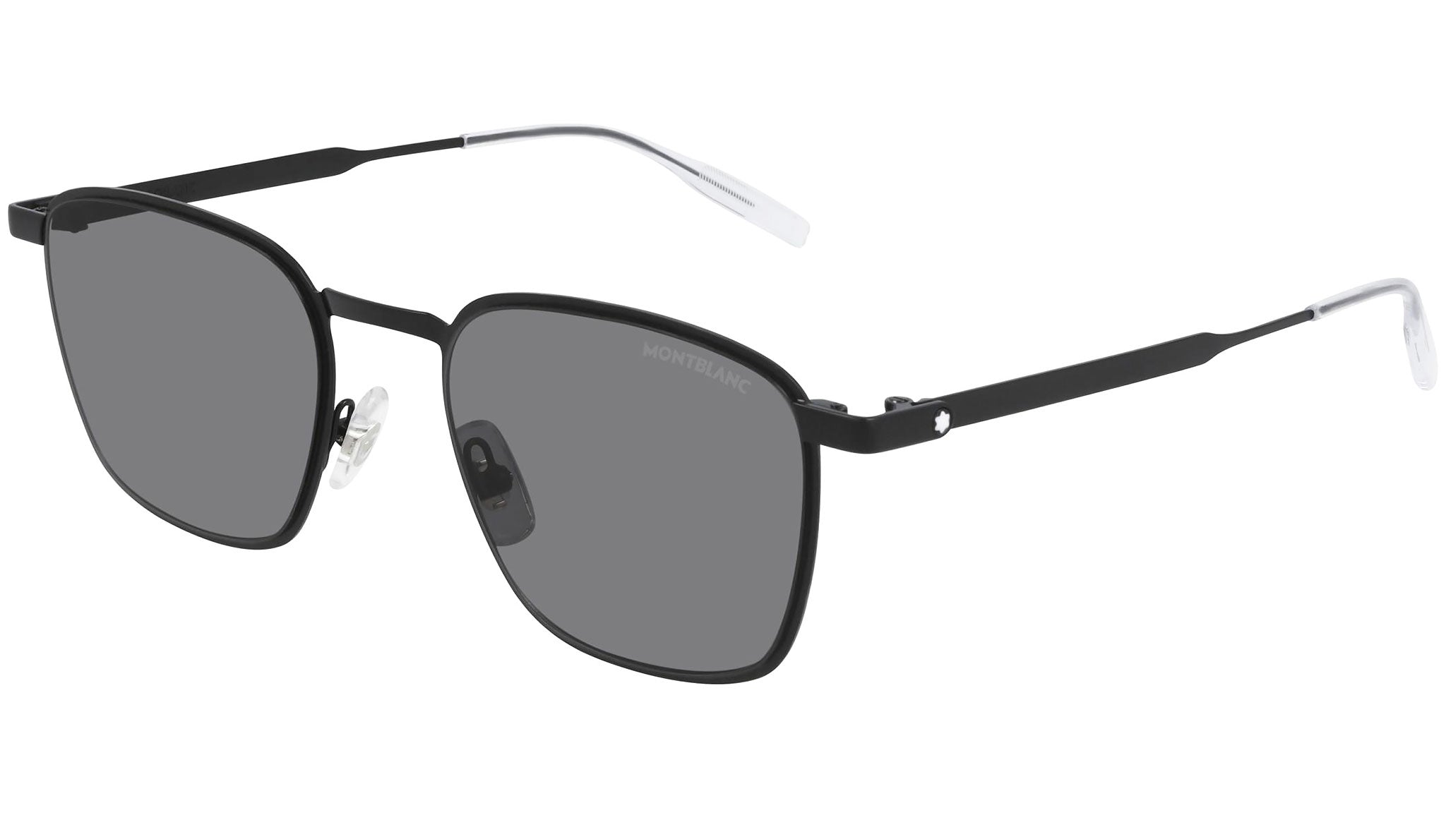 Occhiali da sole MONTBLANC MB0145S Semimatte black