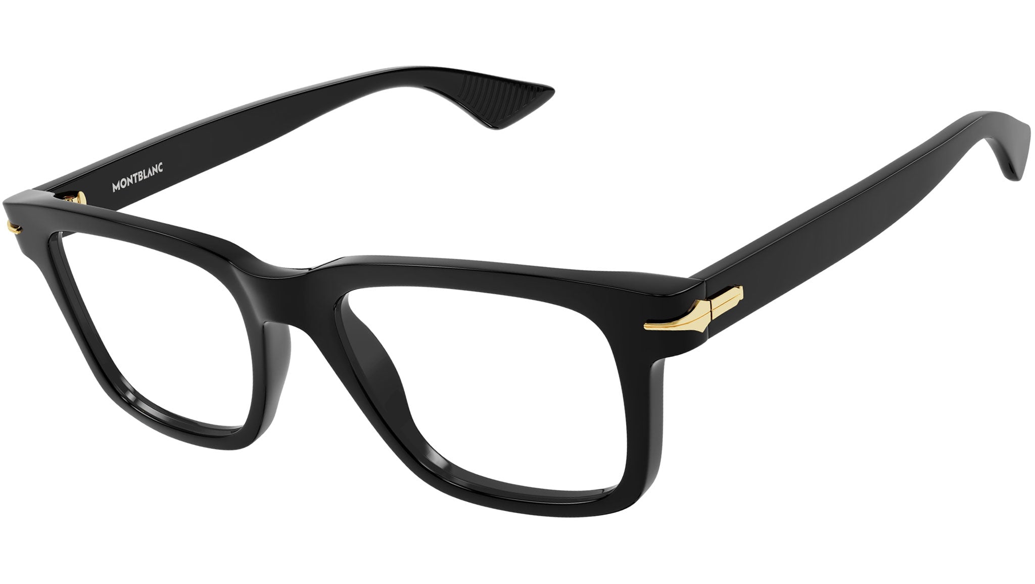Occhiali da vista MONTBLANC MB0266O Shiny solid black