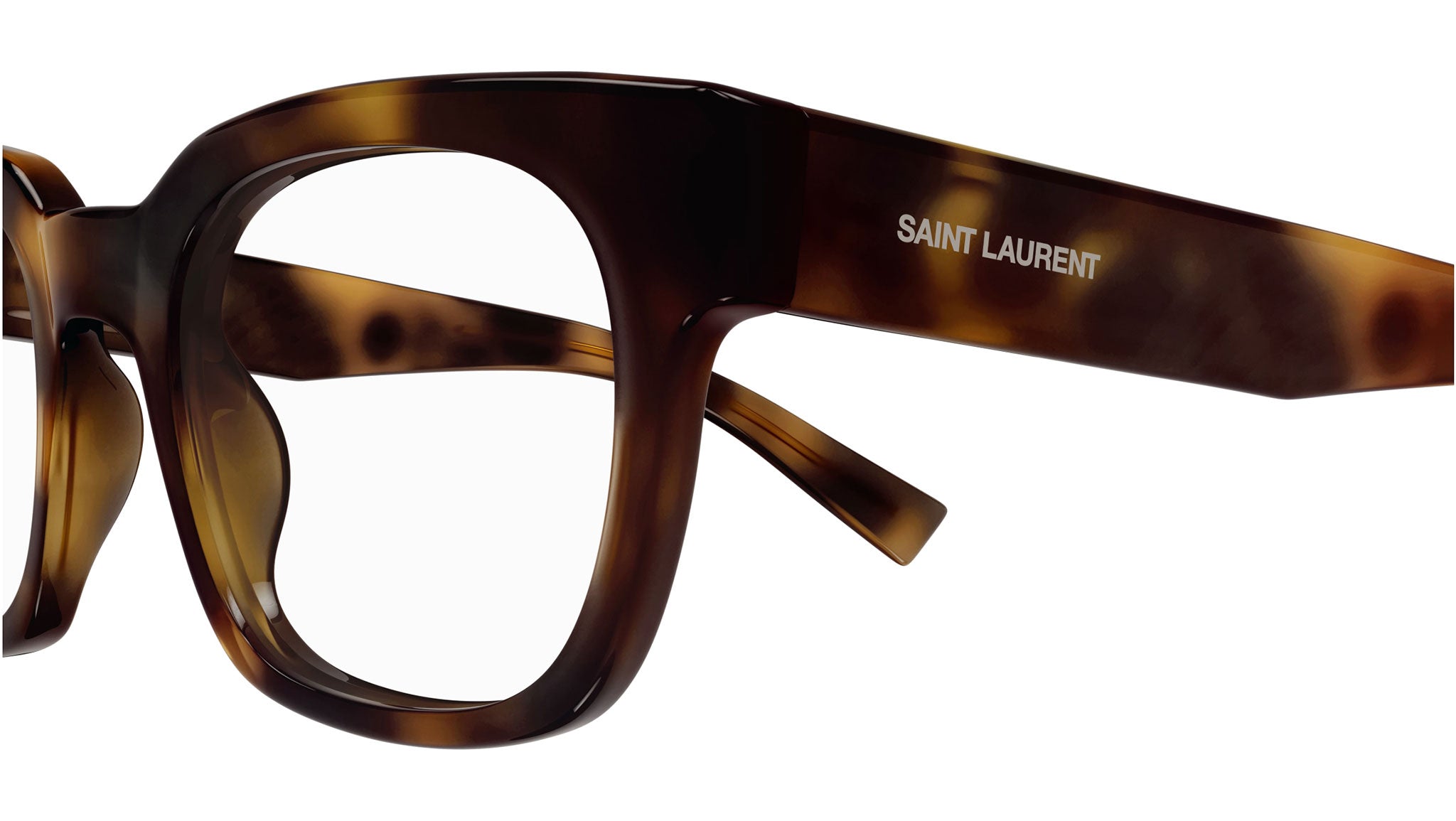 Occhiali da vista SAINT LAURENT SL805 Shiny medium havana