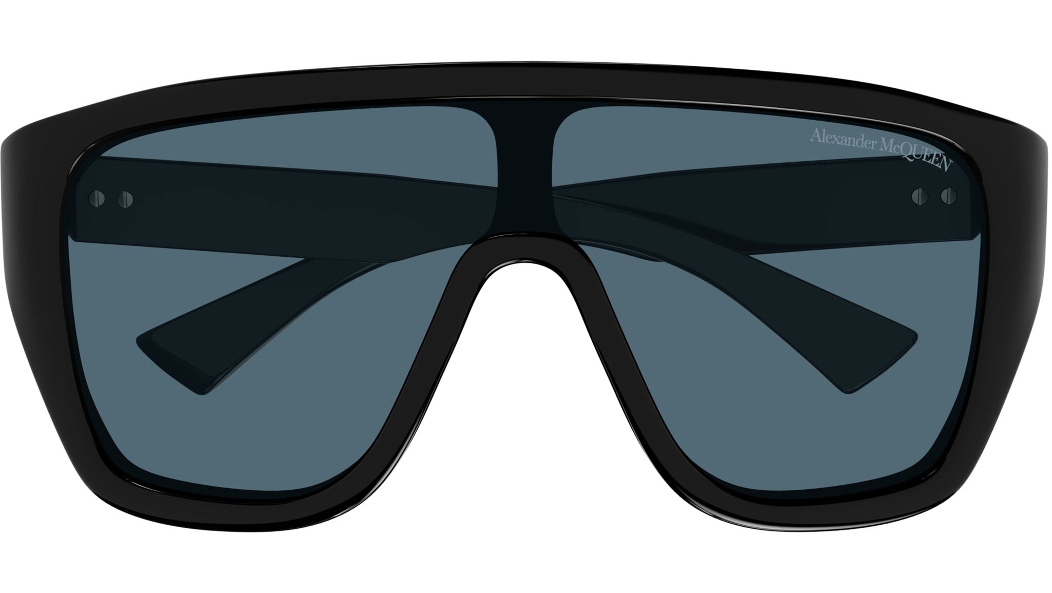 Occhiali da sole ALEXANDER MCQUEEN AM0430S Shiny solid black