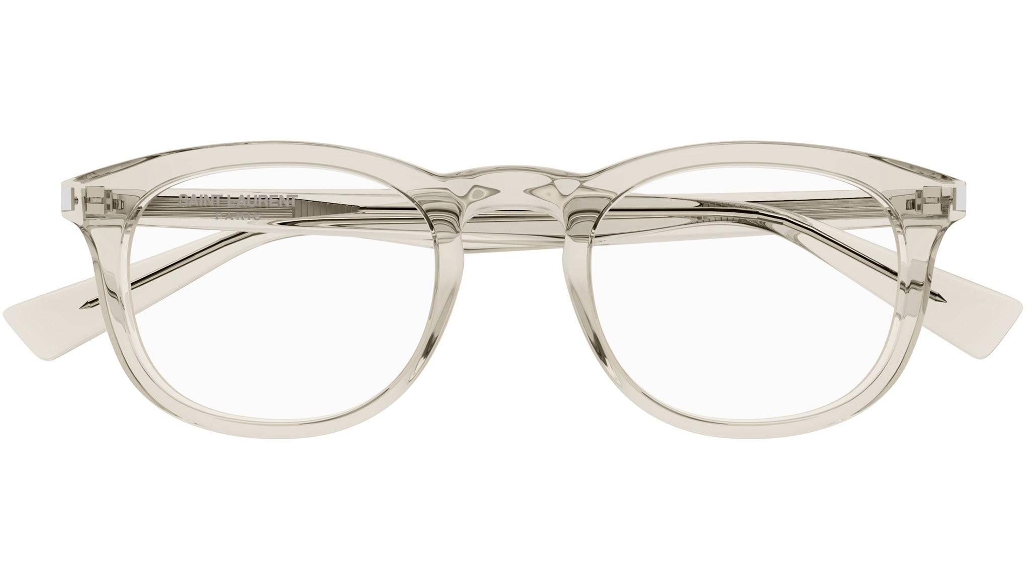 Occhiali da vista SAINT LAURENT SL813 Shiny transparent cream