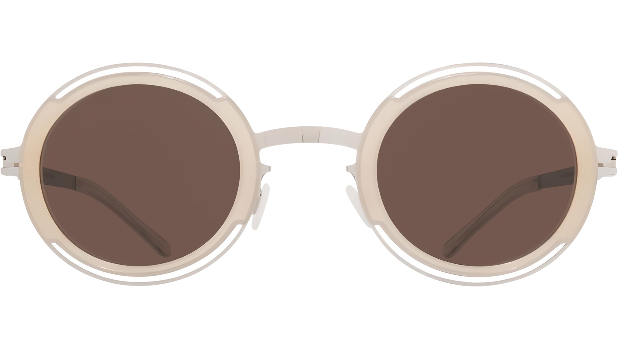 Occhiali da sole MYKITA PEARL Shiny silver blonde