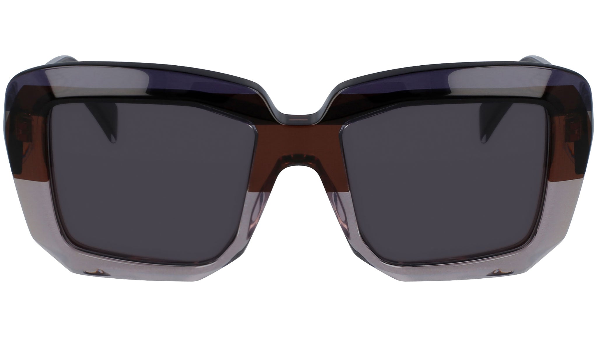 occhiali da sole MARNI ME632S Grey and brown and turtle