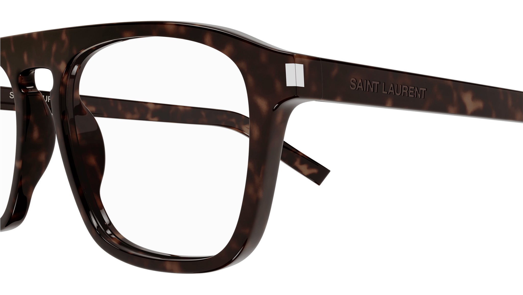 Occhiali da vista SAINT LAURENT SL157 Shiny dark havana