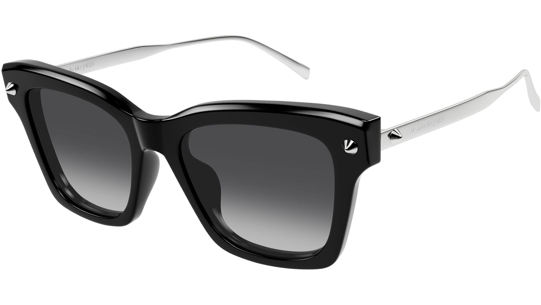 Occhiali da sole ALEXANDER MCQUEEN AM0483S Shiny solid black