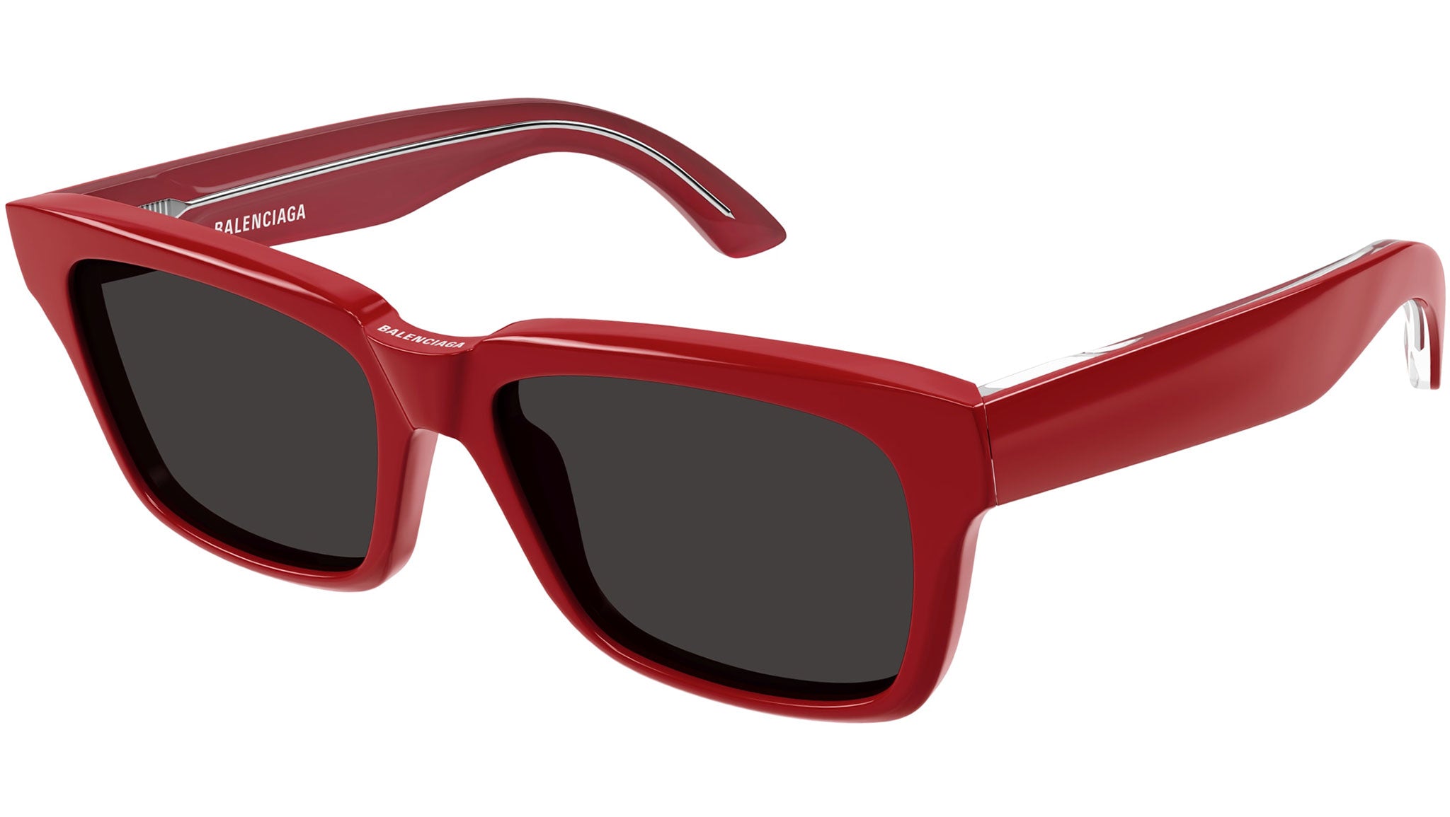 Occhiali da sole BALENCIAGA BB0346S Shiny solid bright red