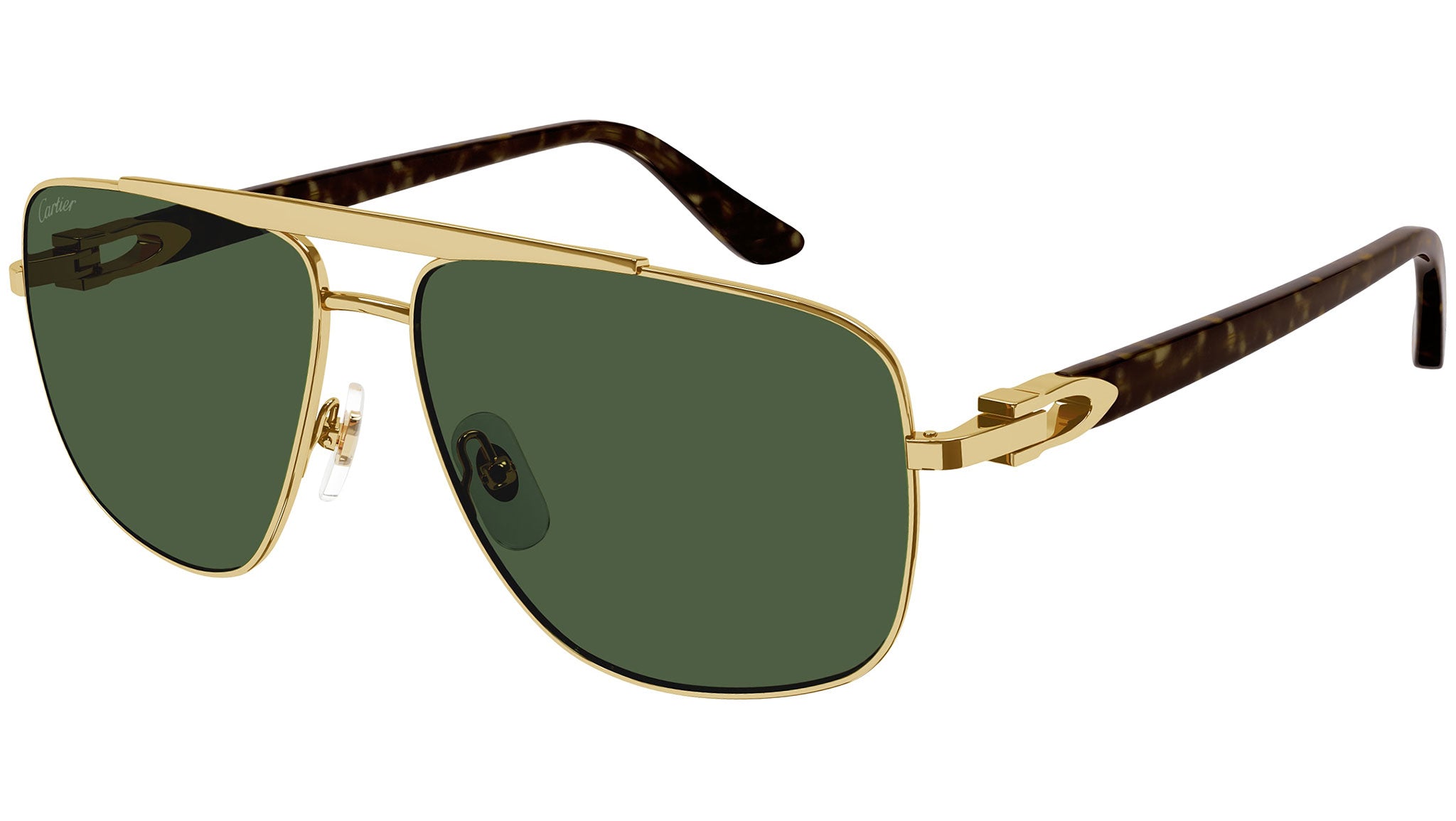 Occhiali da sole CARTIER CT0365S Smooth golden finish