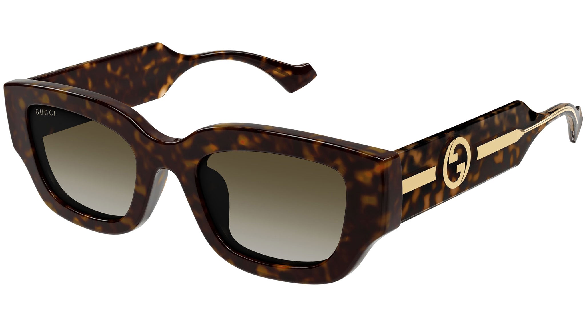 Occhiali da sole GUCCI GG1558SK Shiny dark havana