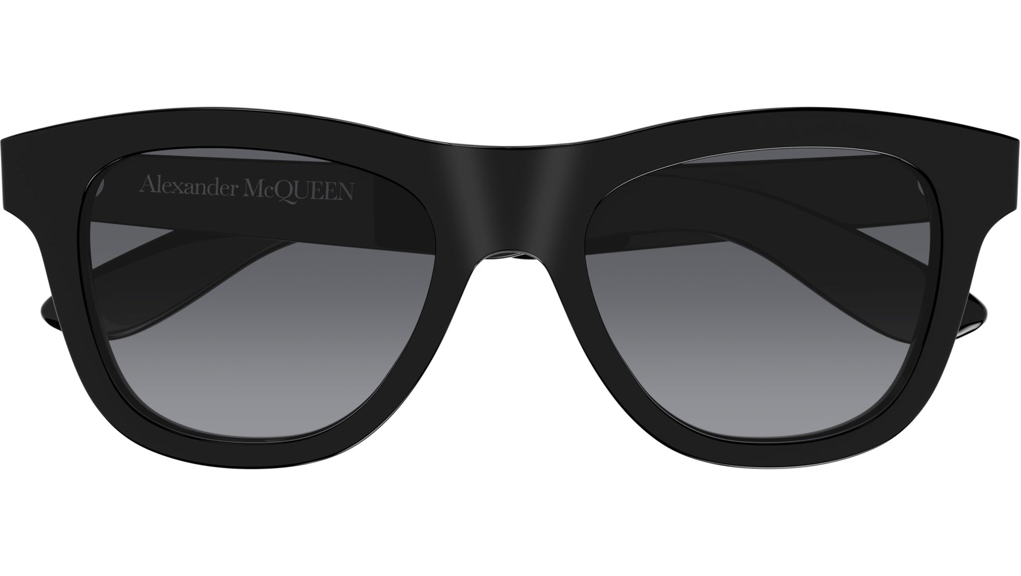 Occhiali da sole ALEXANDER MCQUEEN AM0421S Shiny solid black