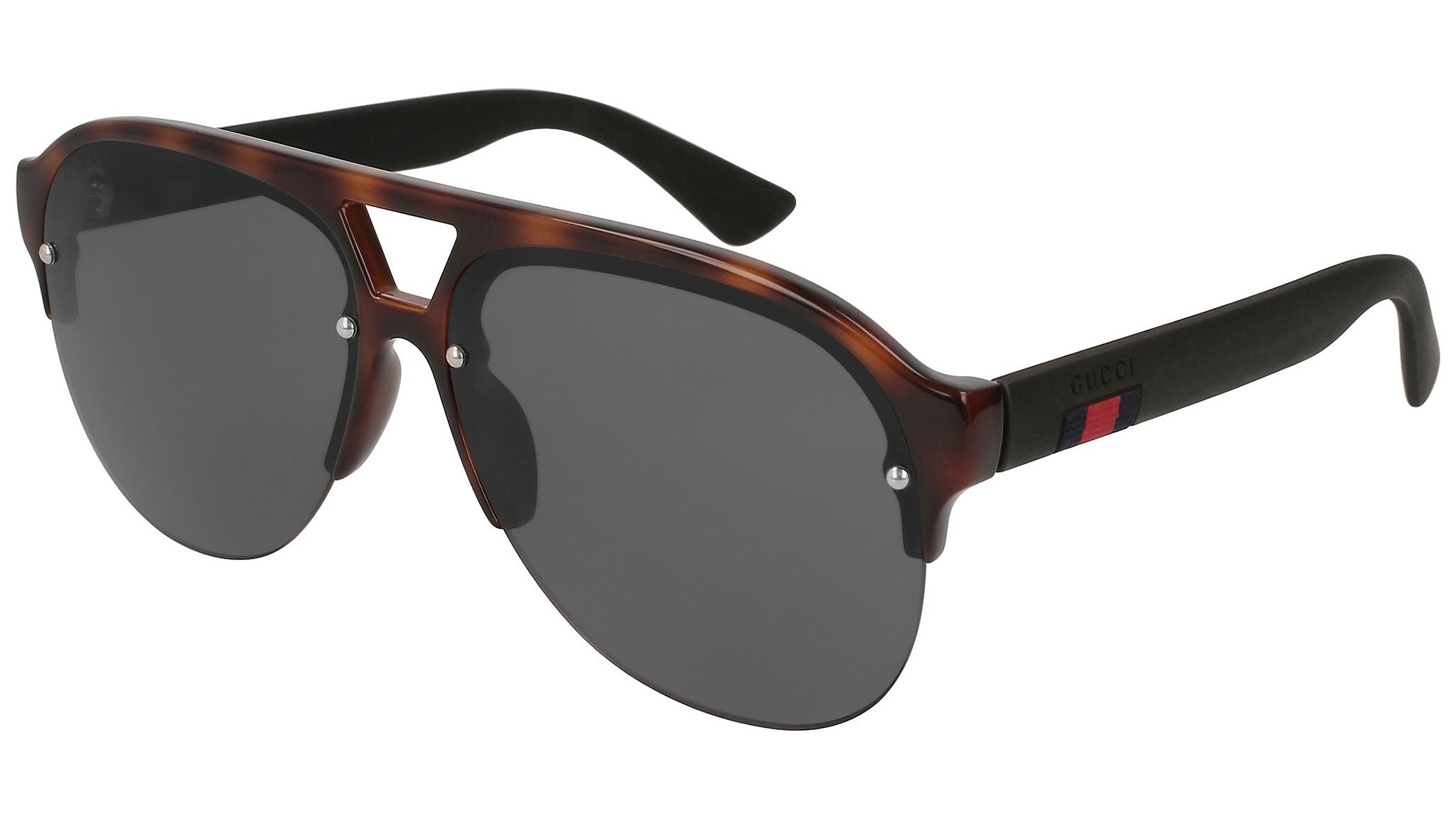 Occhiali da sole GUCCI GG0170S Shiny medium havana