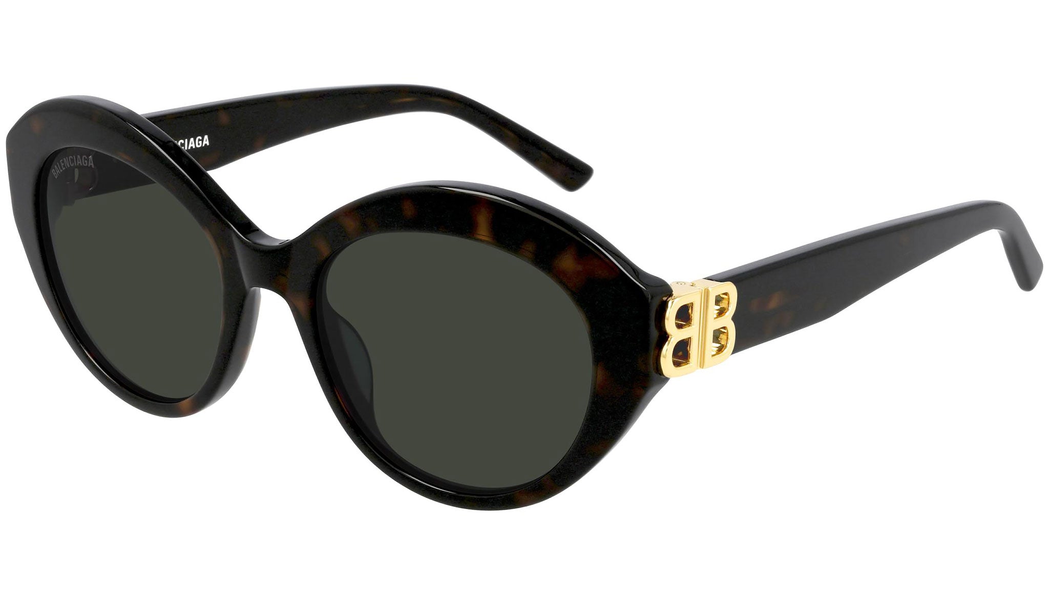 Occhiali da sole BALENCIAGA BB0133S Shiny dark havana