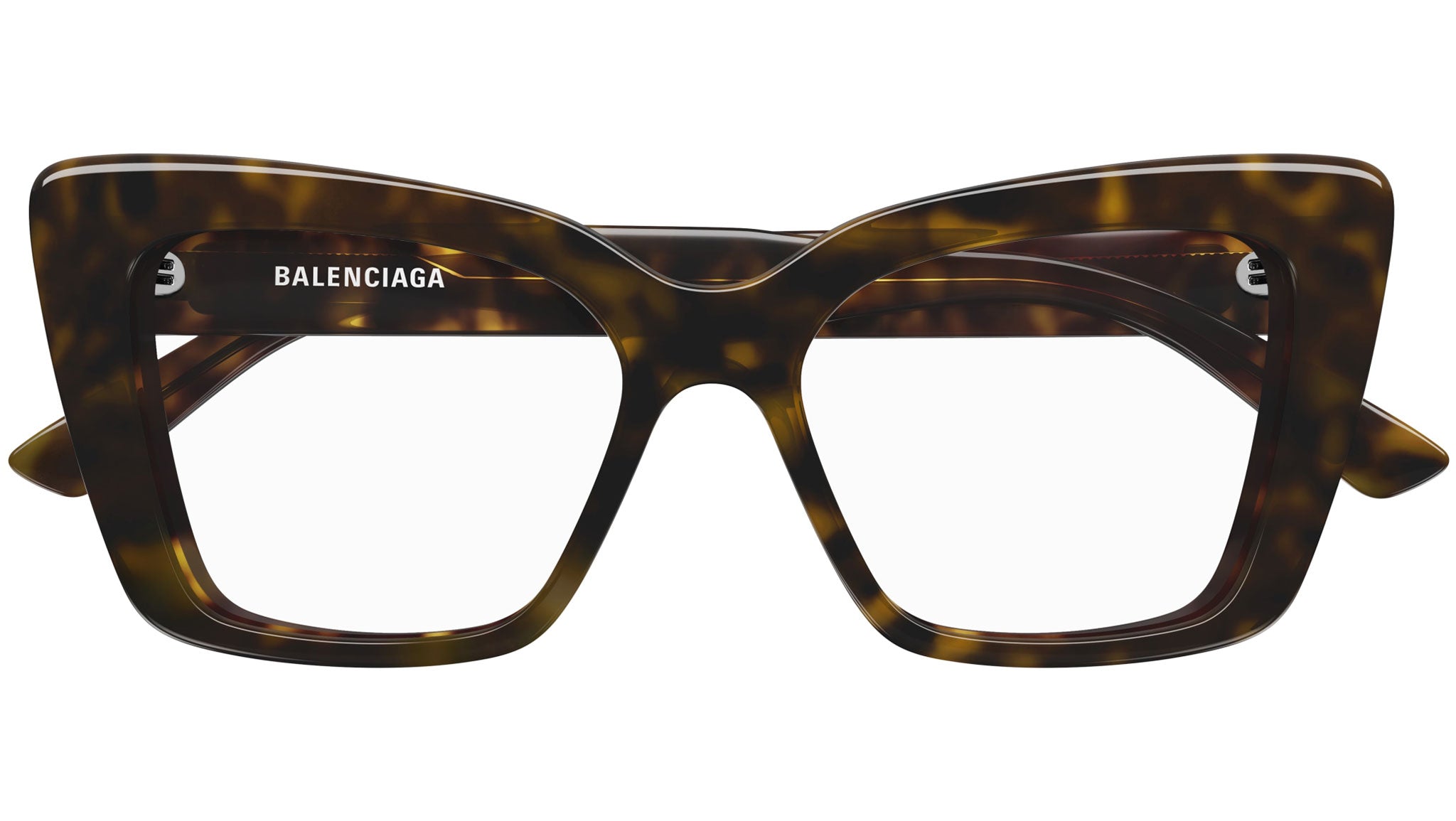 Occhiali da vista BALENCIAGA BB0297O Shiny dark havana