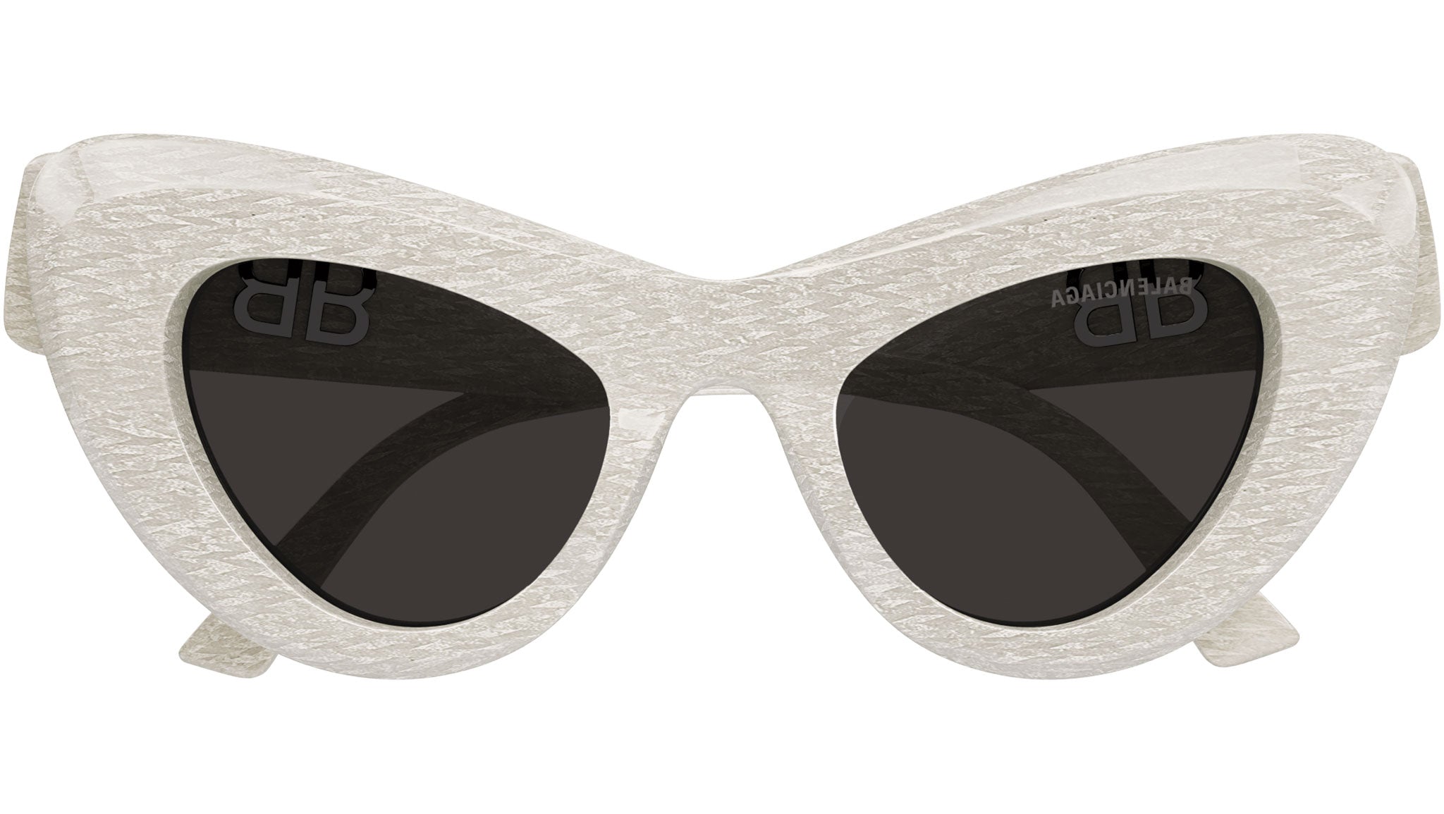 Occhiali da sole BALENCIAGA BB0204S Shiny white carbon fiber
