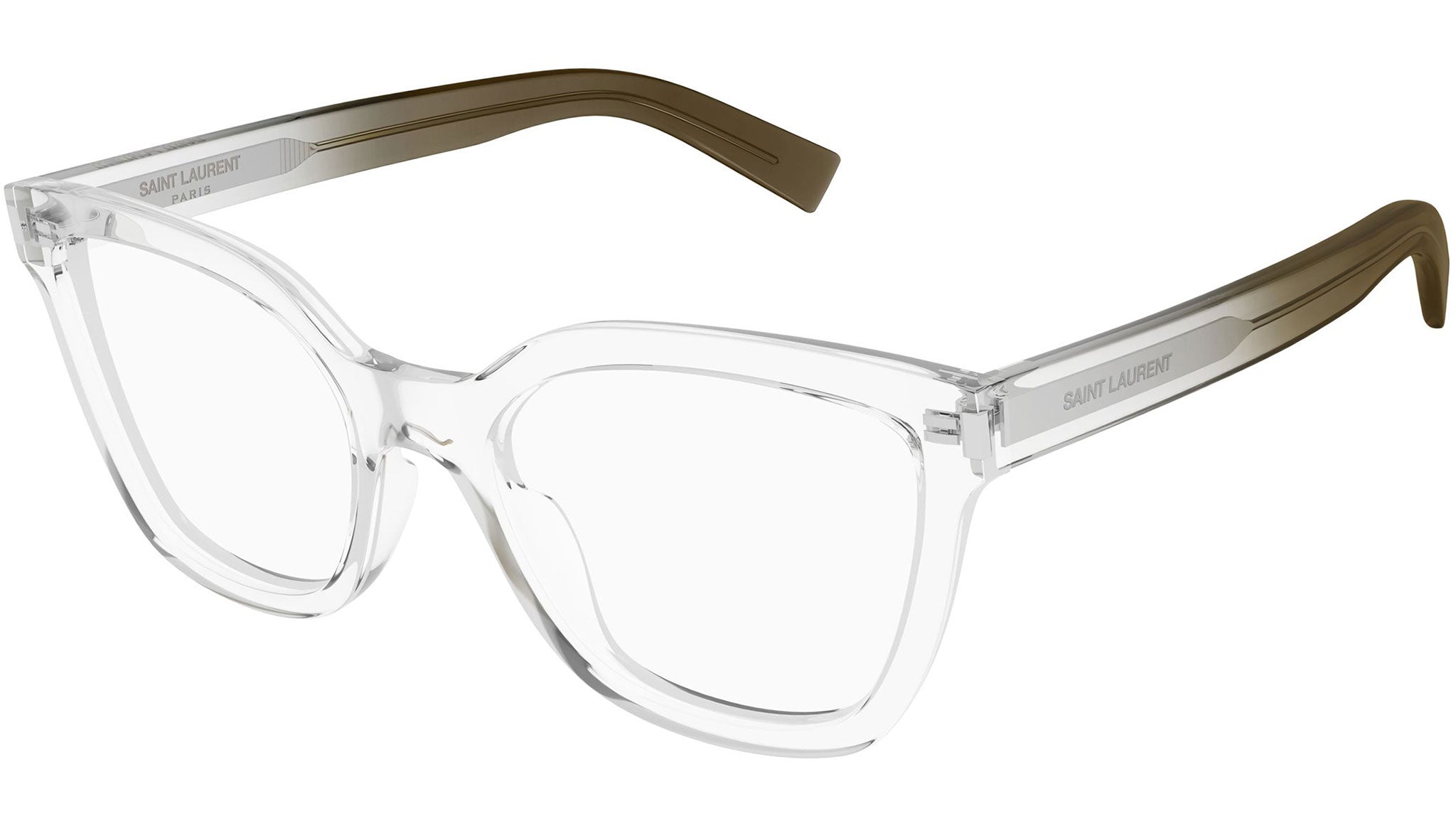 Occhiali da vista SAINT LAURENT SL748 Shiny transparent crystal
