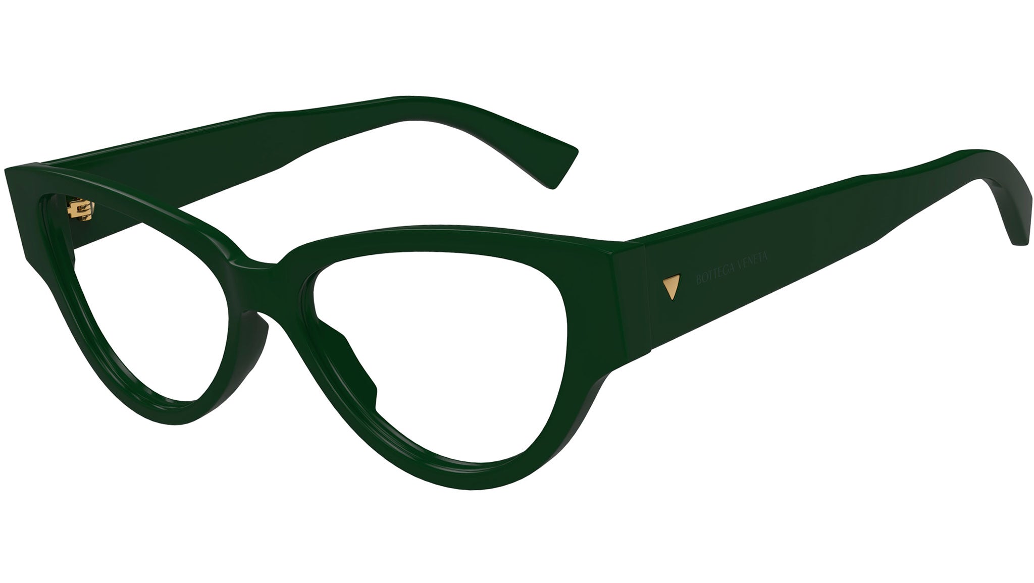 Occhiali da vista BOTTEGA VENETA BV1320O Shiny solid dark green