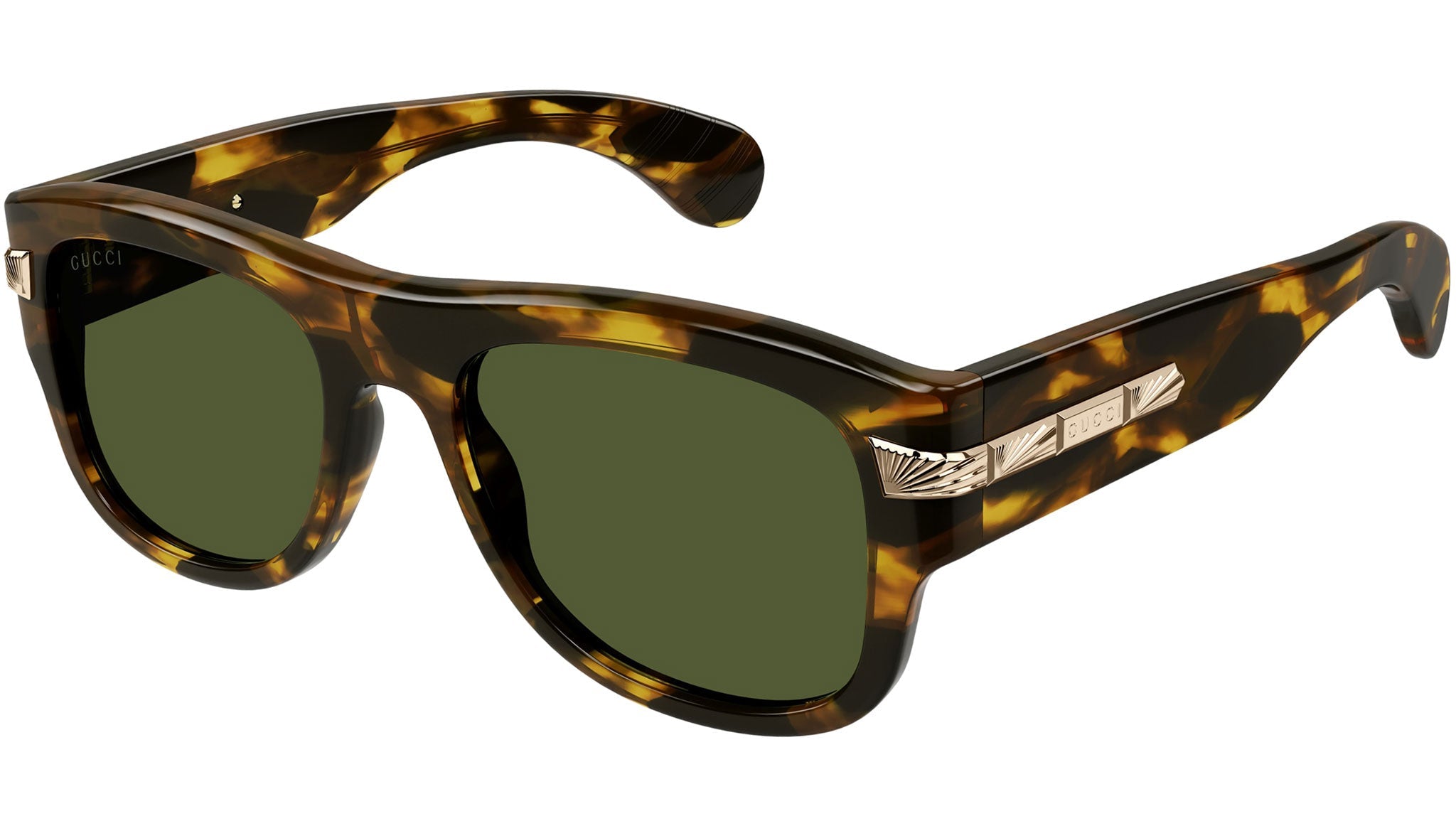 Occhiali da sole GUCCI GG1517S Shiny dark havana with black big spots
