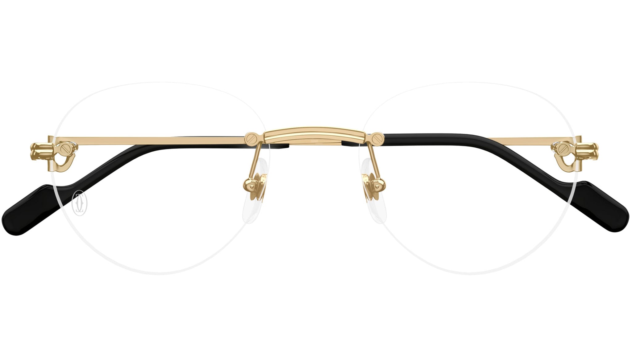 Occhiali da vista CARTIER CT0514O Smooth golden finish