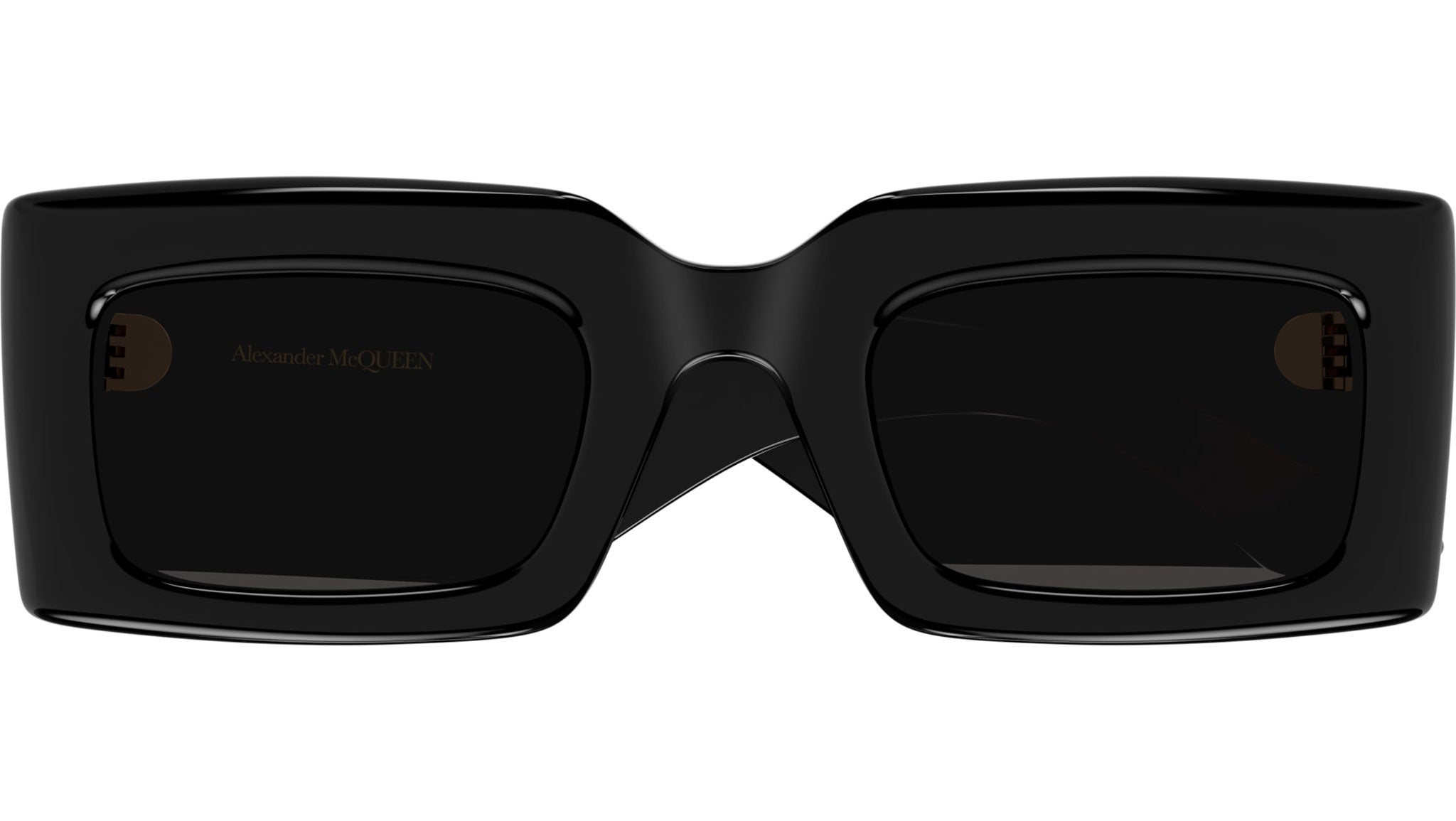 Occhiali da sole ALEXANDER MCQUEEN AM0433S Shiny solid black