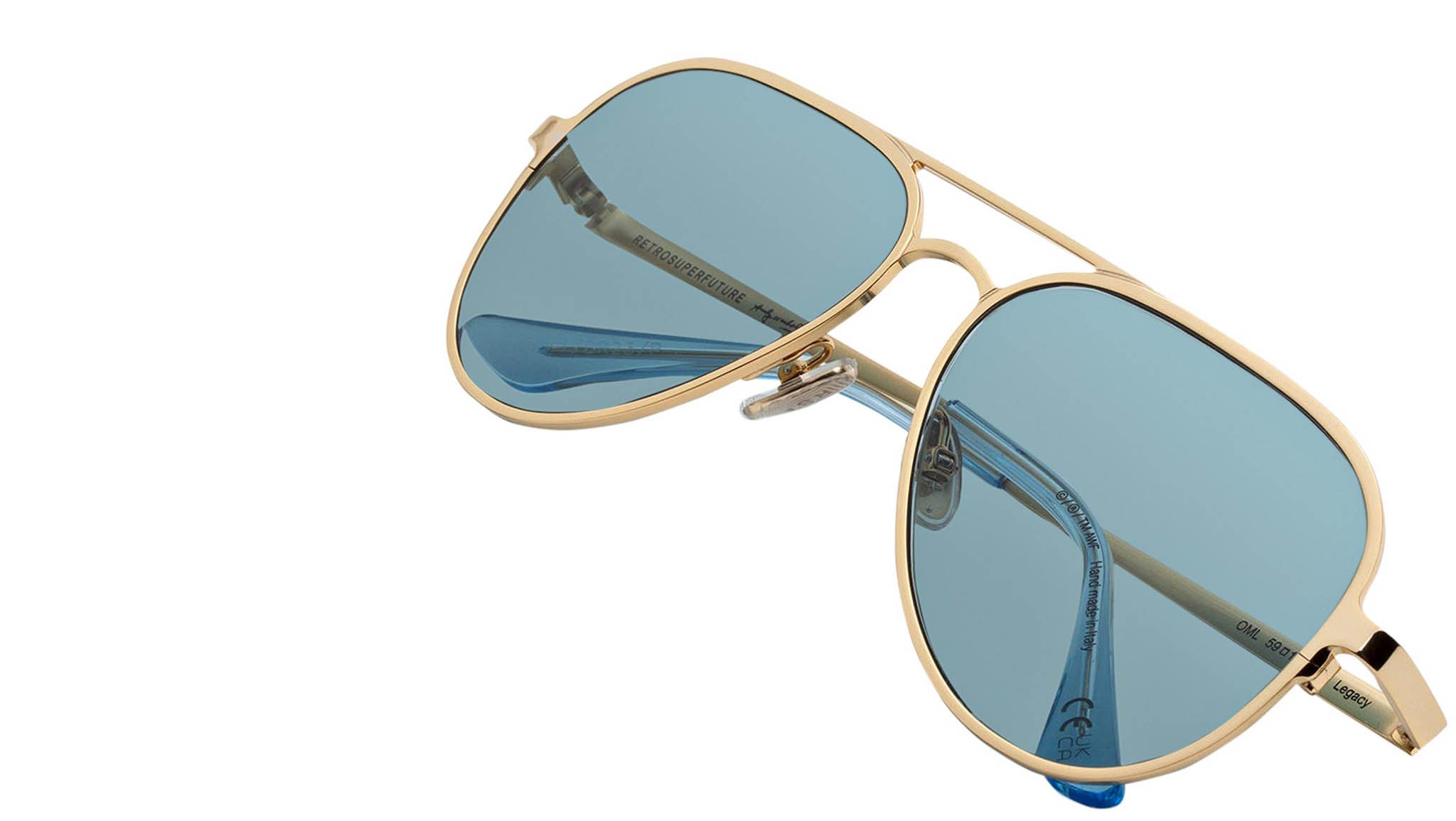 Occhiali RETROSUPERFUTURE Legacy Gold