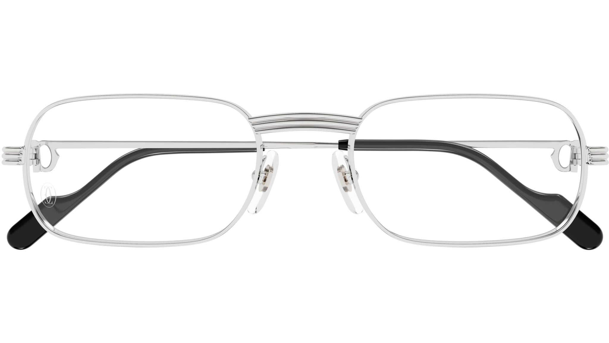 Occhiali da vista CARTIER CT0556O Smooth platinum finish