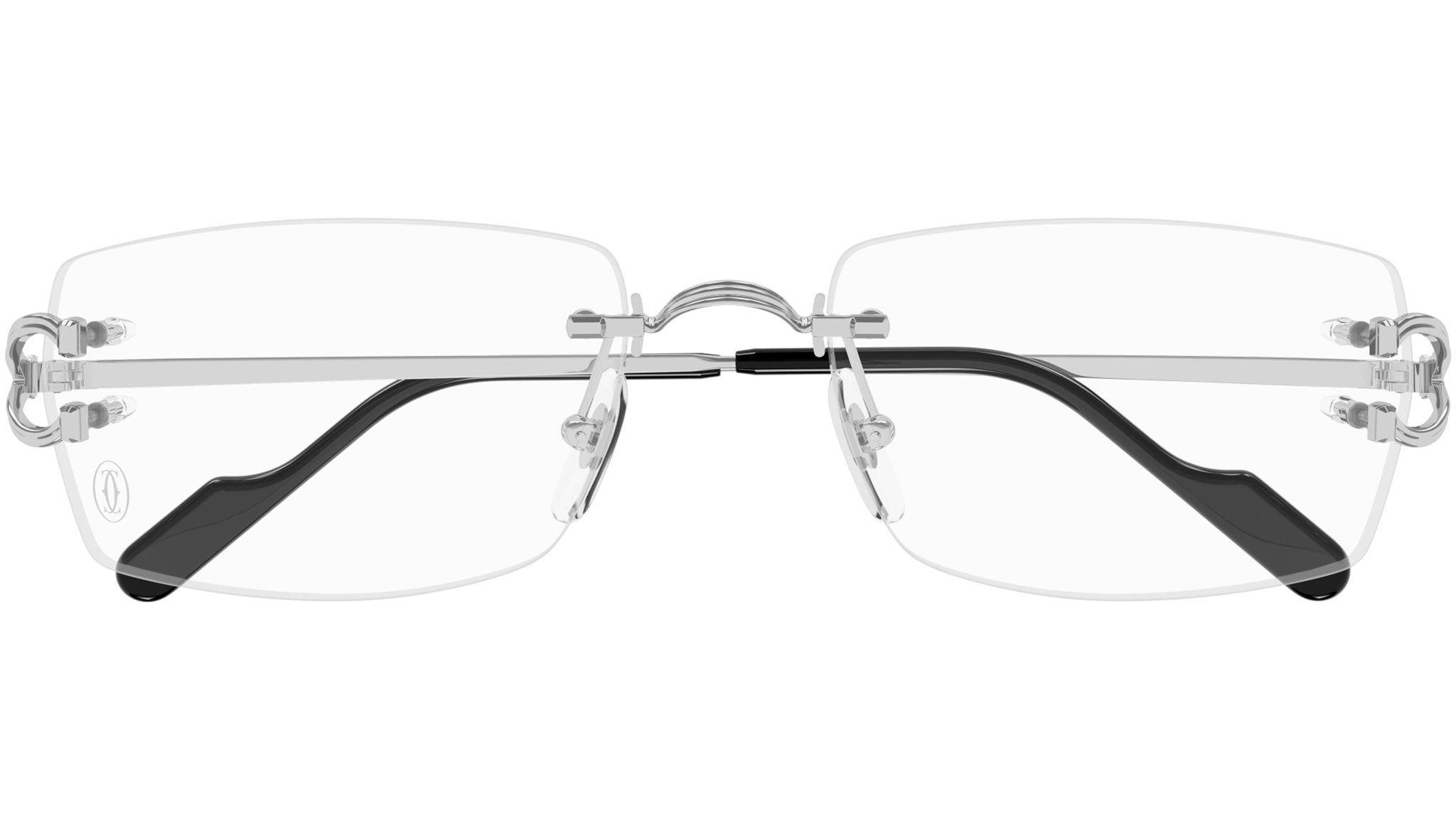 Occhiali da vista CARTIER CT0563O Smooth platinum finish